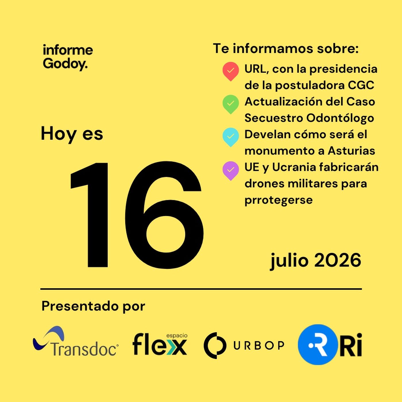 16 de julio 2026 episode artwork