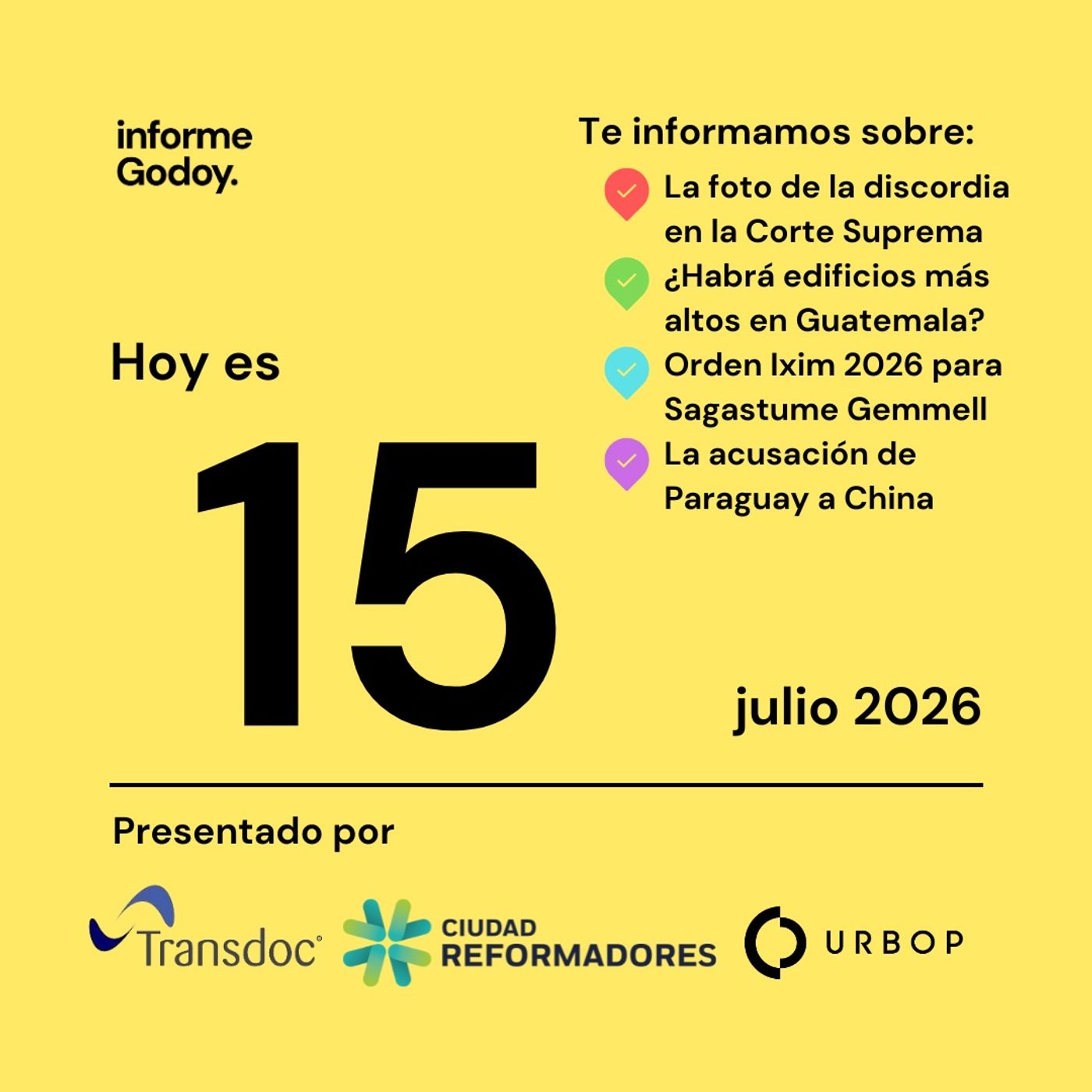 15 de julio 2026 episode artwork