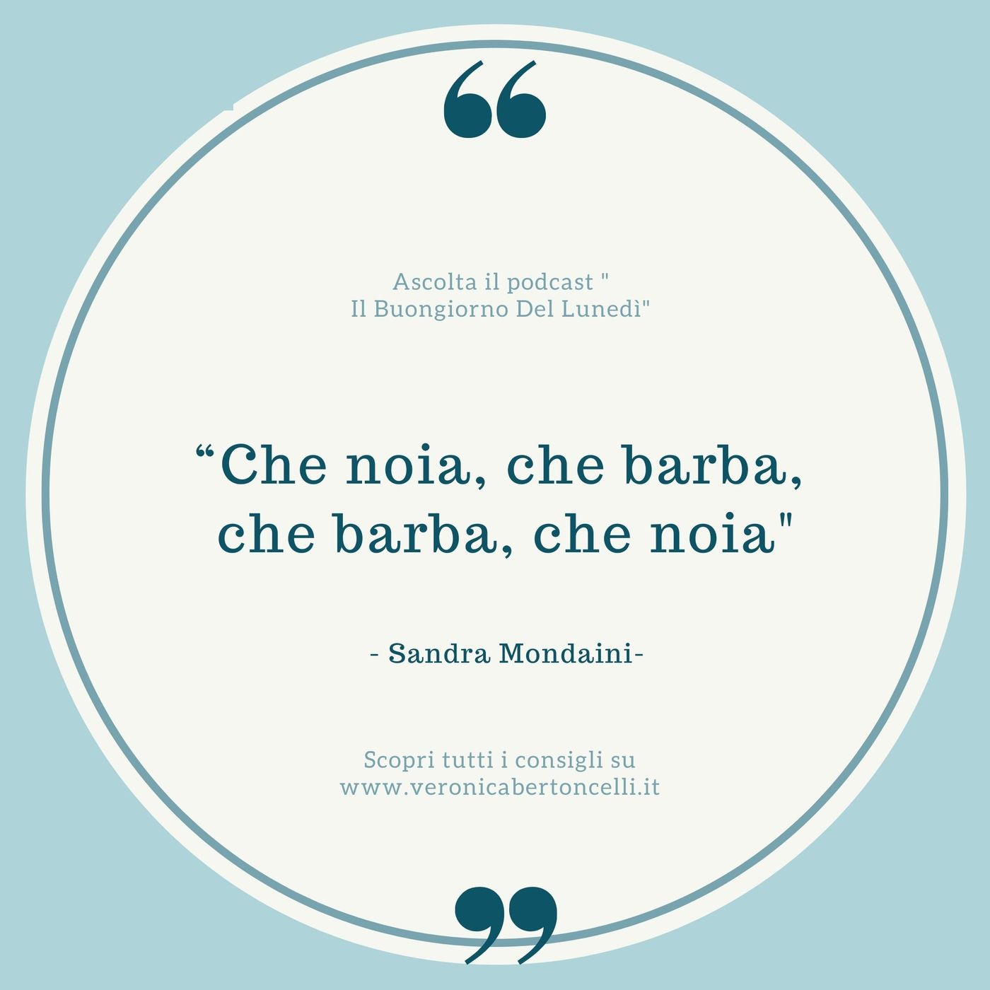 Il Buon Giorno Del Lunedì