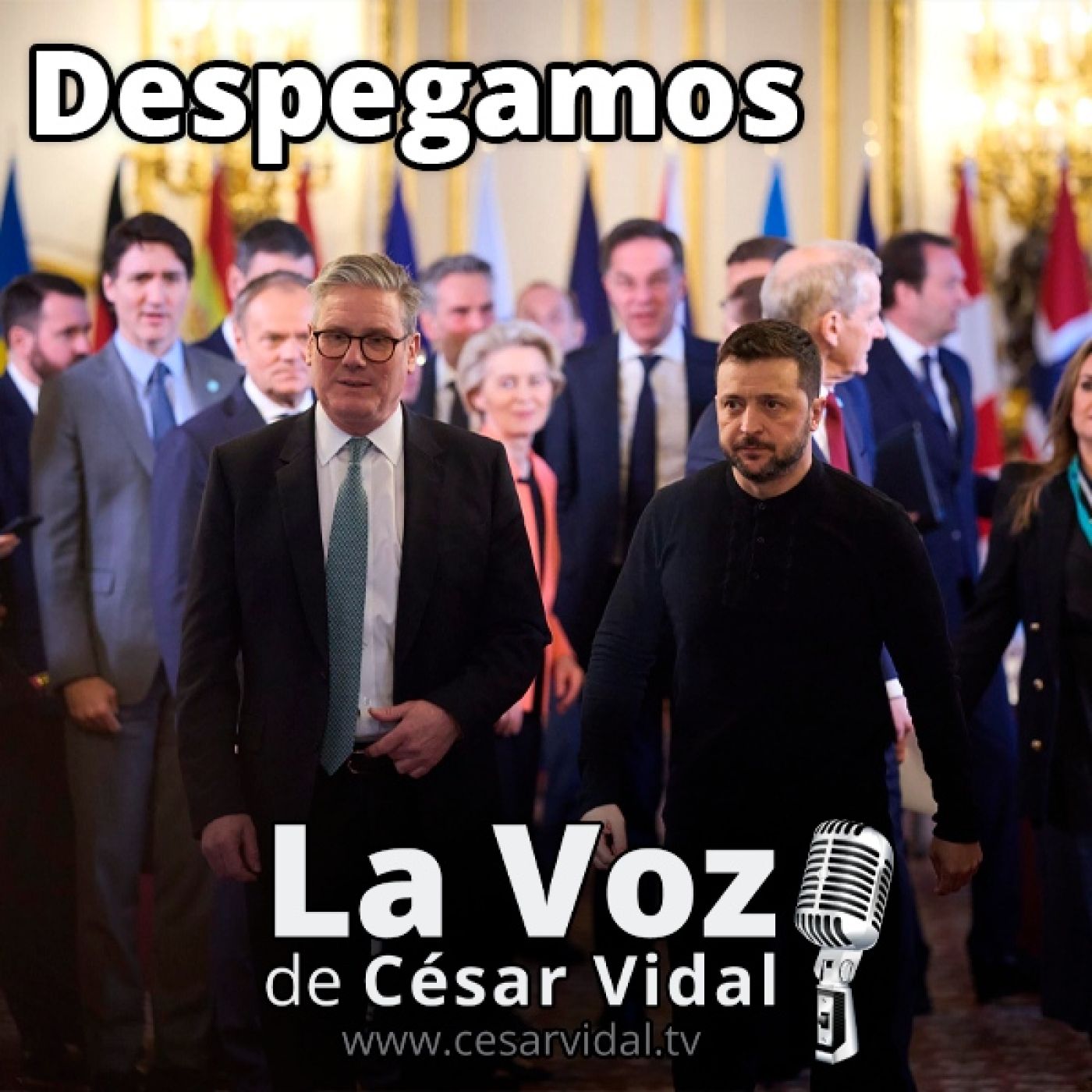 Despegamos: Circo en Washington, troika militar UE, vuelve Nord Stream y la espada arancelaria - 03/03/25 episode artwork