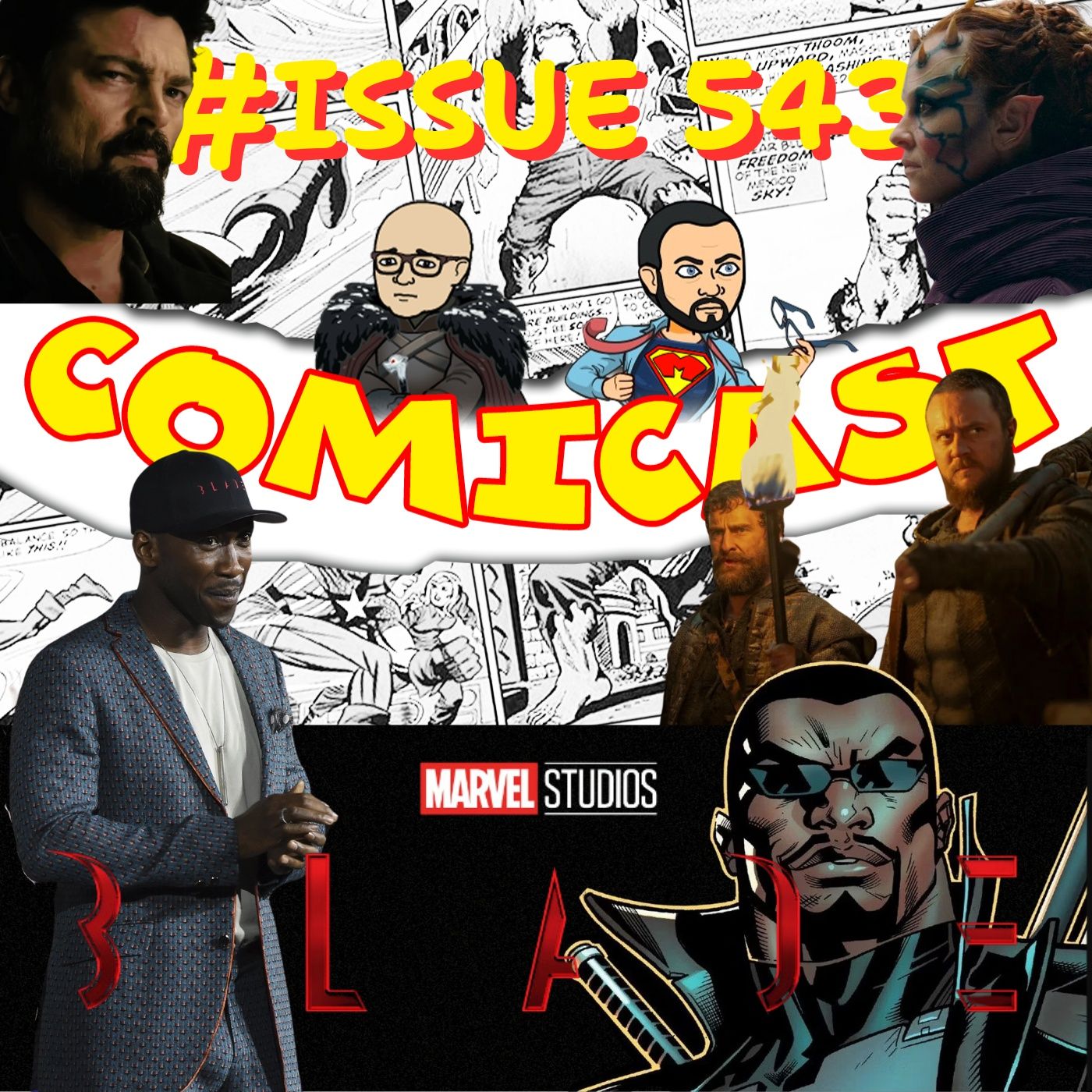 Issue 543: Will We Ever See Mahershala Ali as Blade? Plus HotD, The Boys, & The Acolyte episode artwork