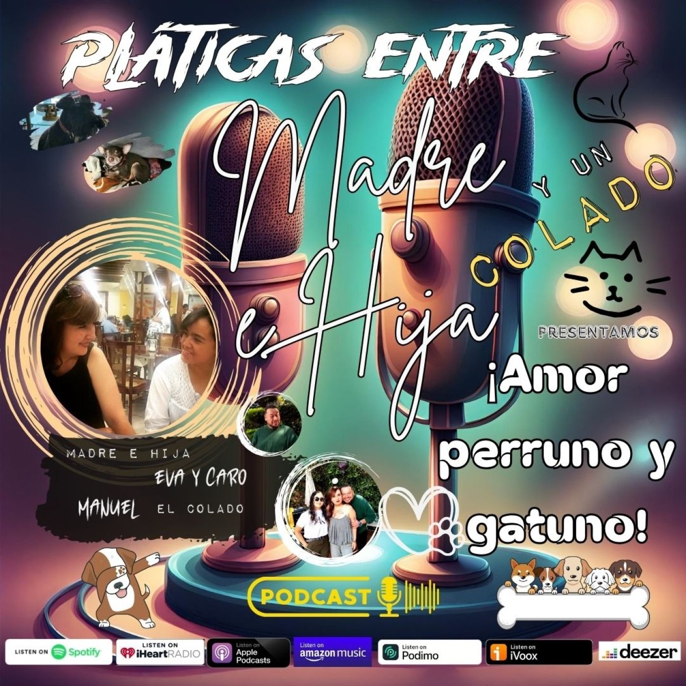 Pláticas entre madre e hija y un colado
