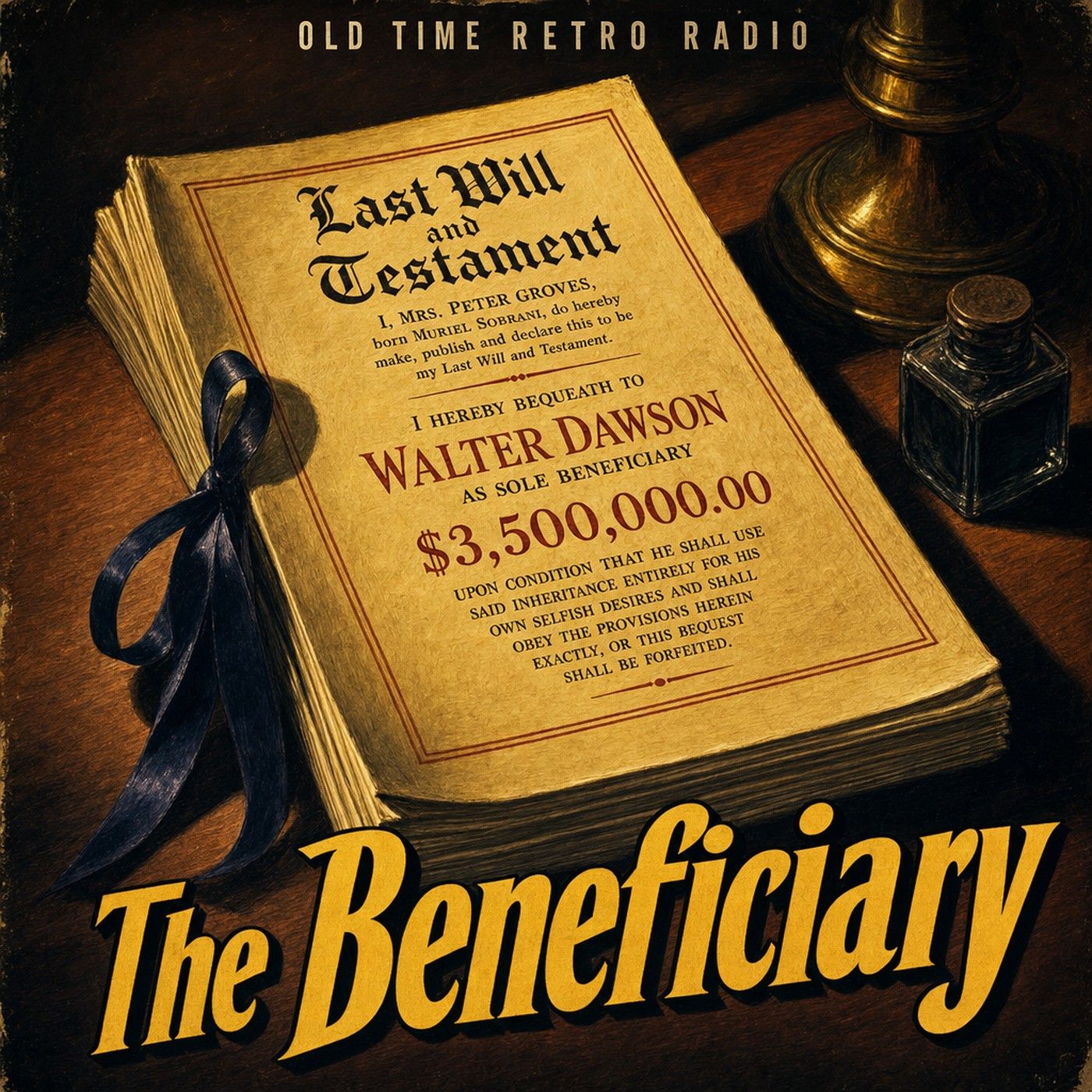 Theater Five - "The Beneficiary" (Old Time Radio, 1965) episode artwork