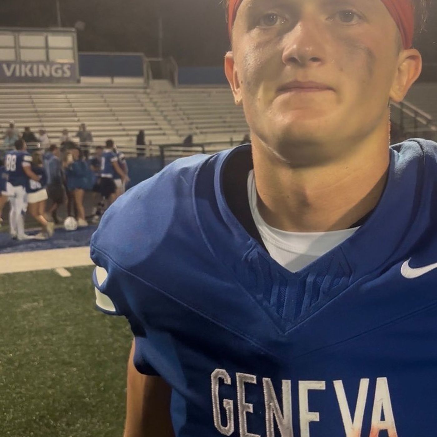 Bennett Konkey scores 3 first-quarter touchdowns in Geneva’s 28-14 home triumph over Libertyville episode artwork