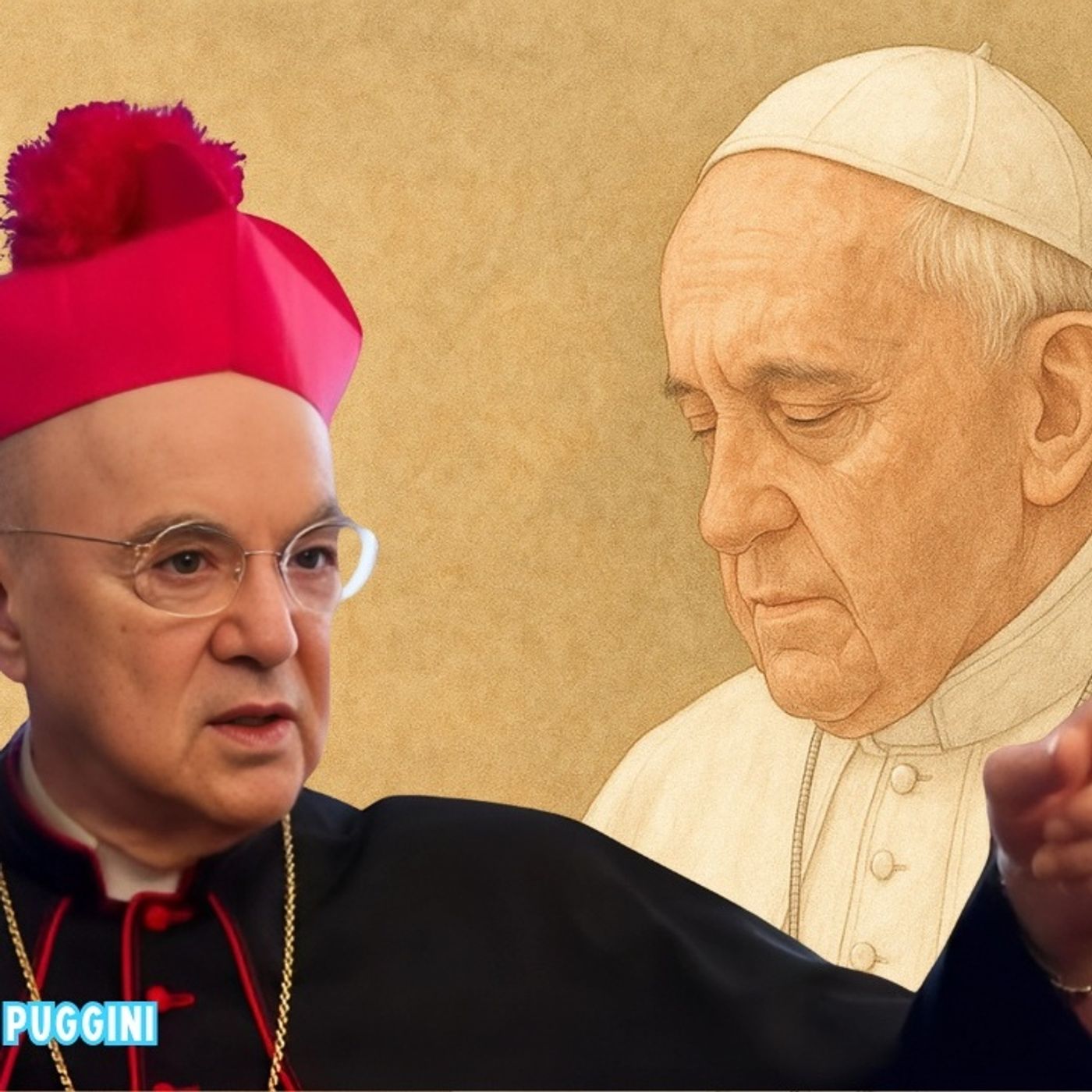 Vescovo Viganò contro Papa Francesco anche nel giorno della morte! E Gisella Cardia tace! 22.04.2025 episode artwork