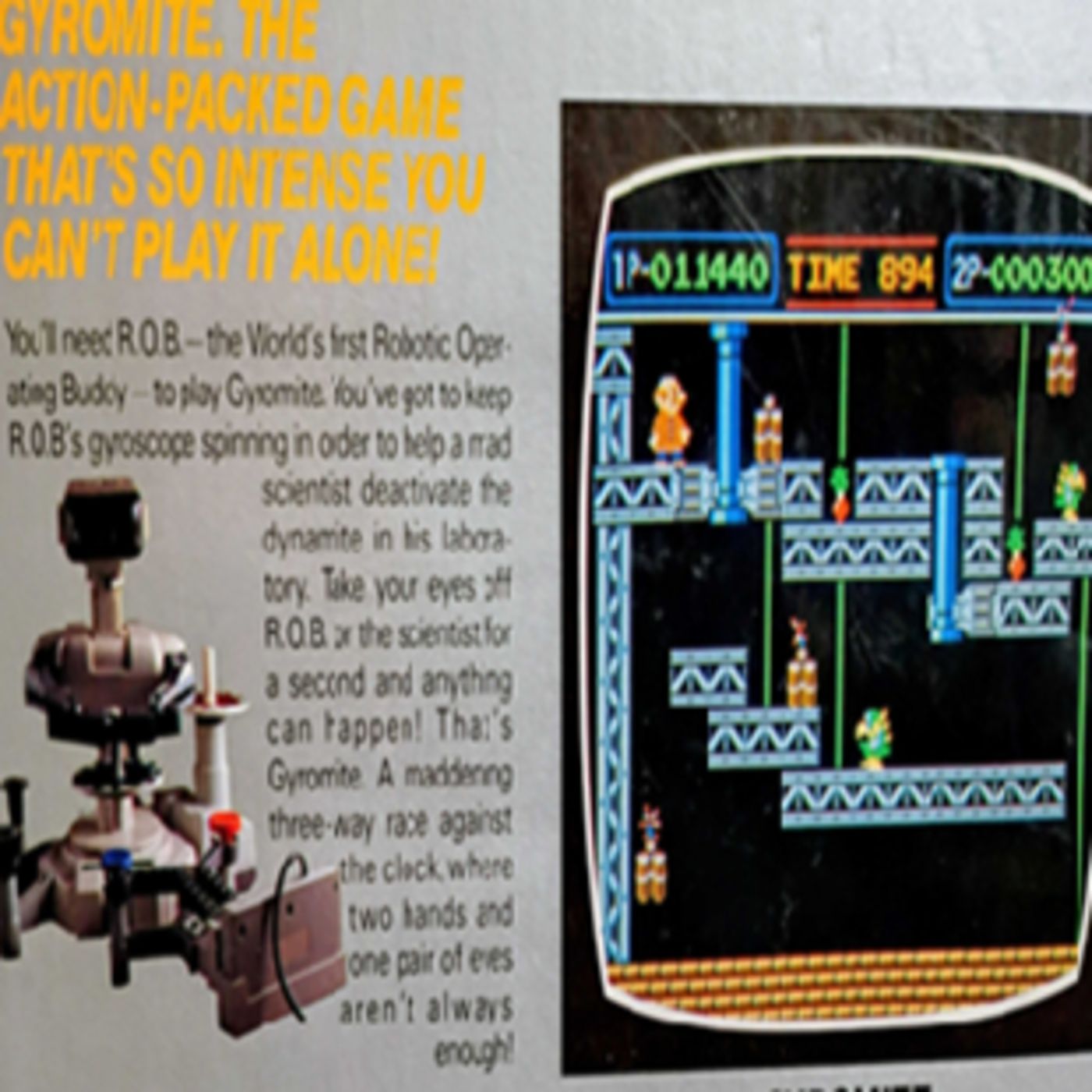 Absolute Nintendo - Gyromite & Stack-Up on NES episode artwork