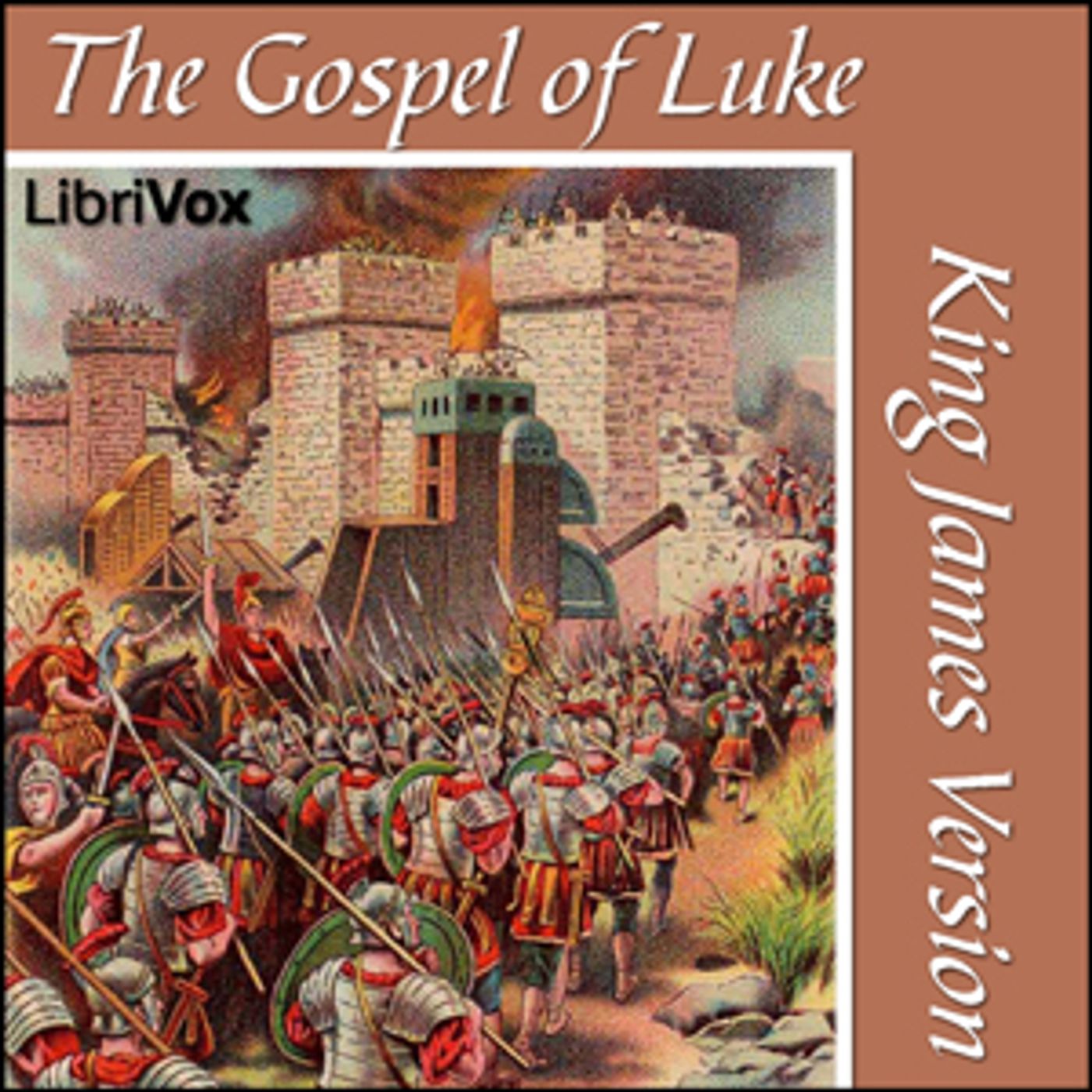 King James Bible - Luke cover art
