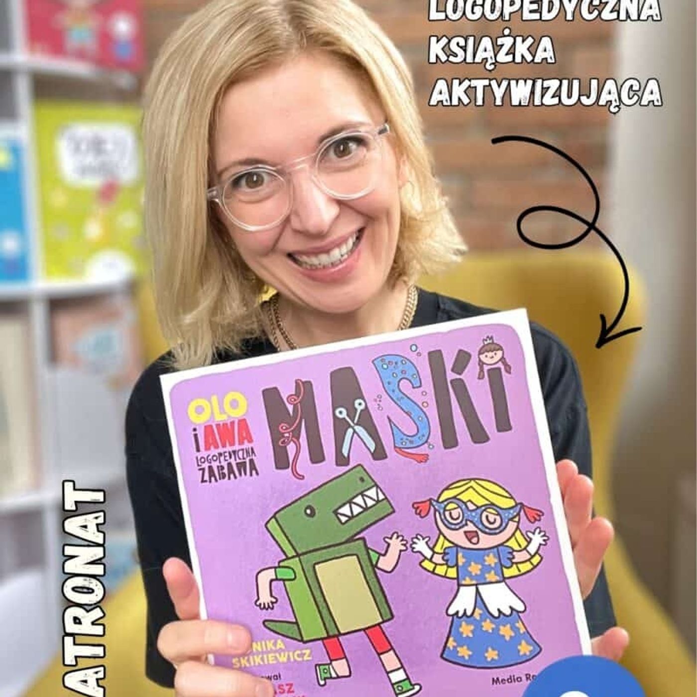 Olo i Awa logopedyczna zabawa. MASKI. Recenzja książki dla dzieci 3-6 lat