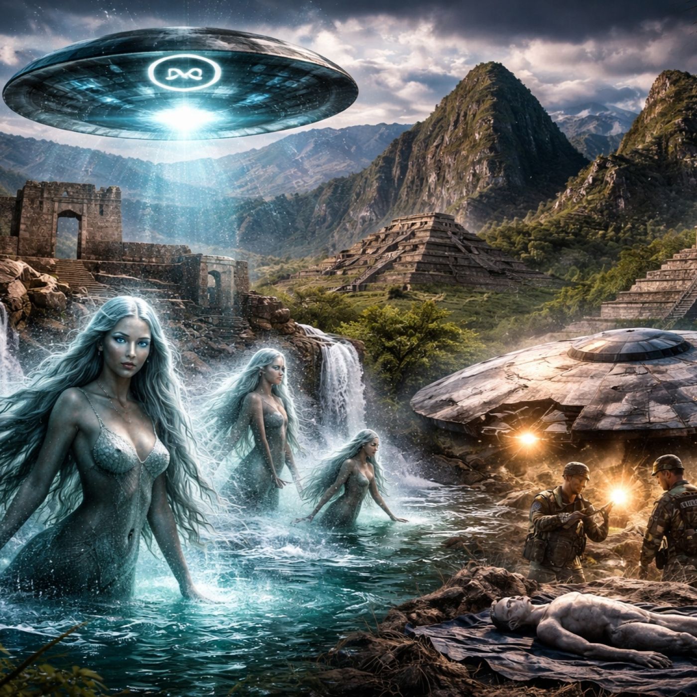 Voces del Misterio nº.1033: Ondinas, UMMO y enigmas globales: los misterios que desafían toda lógica — Voces del Misterio cover
