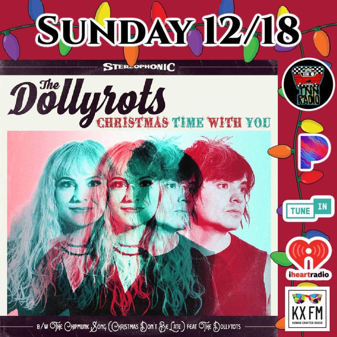 TNN RADIO | DECEMBER 18, 2022 Show... A Dollyrots Christmas episode artwork