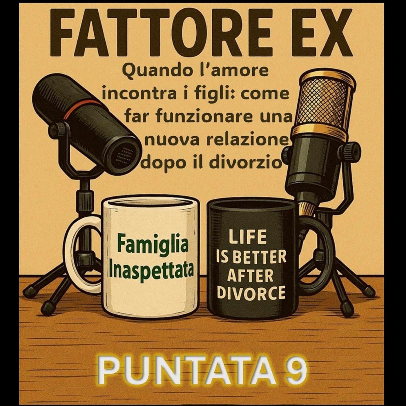 Puntata 9 - Quando l’amore incontra i figli: come far funzionare una nuova relazione dopo il divorzio episode artwork