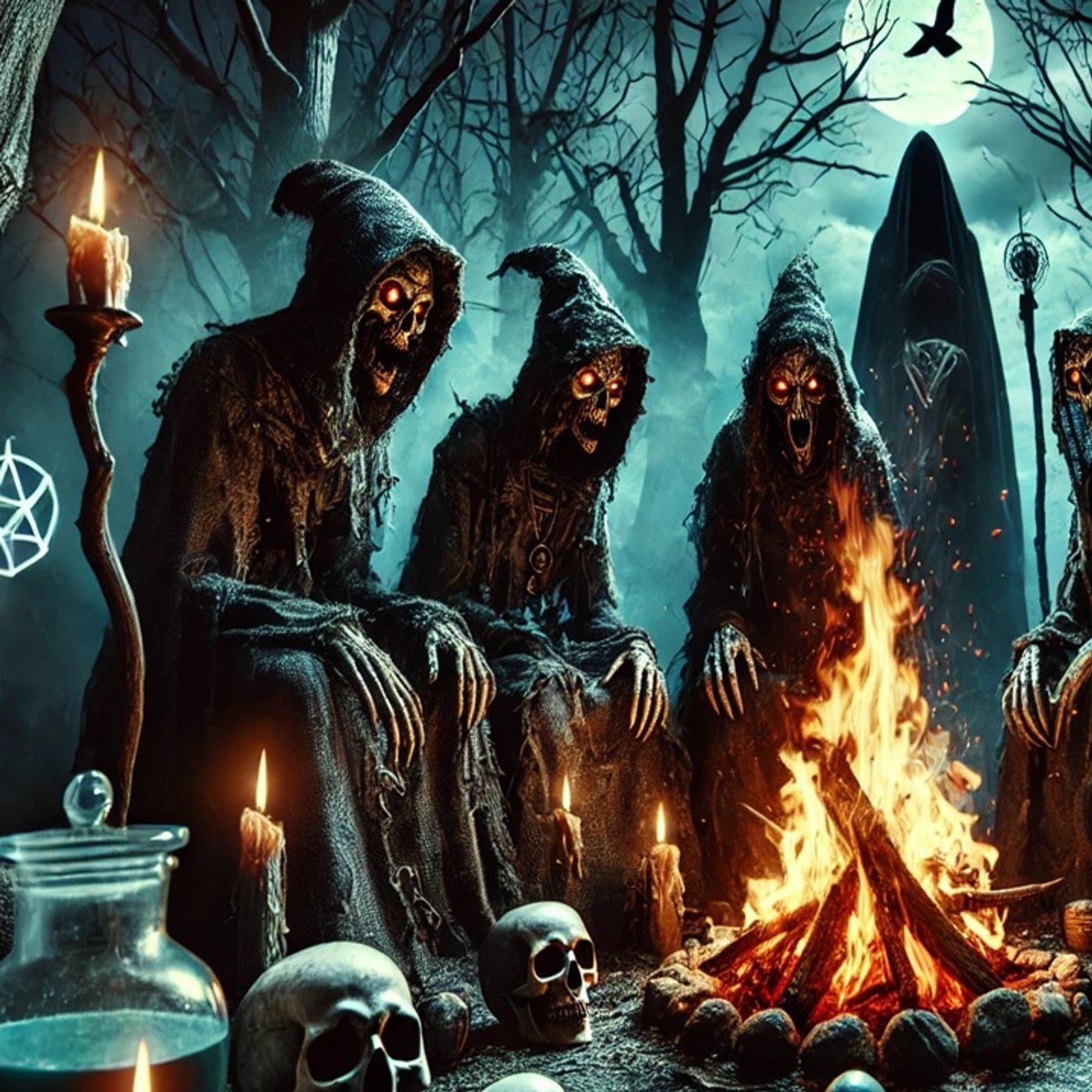 Las BRUJAS Del Bosque - Historias De Terror - Voces De La Noche