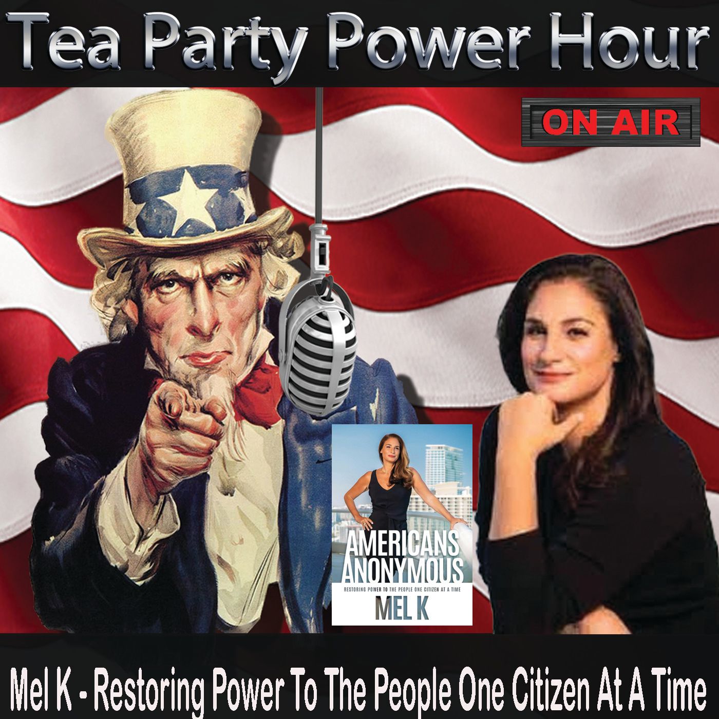 Mel K:  Americans Anonymous - Restoring Power To The People One Citizen At A Time episode artwork