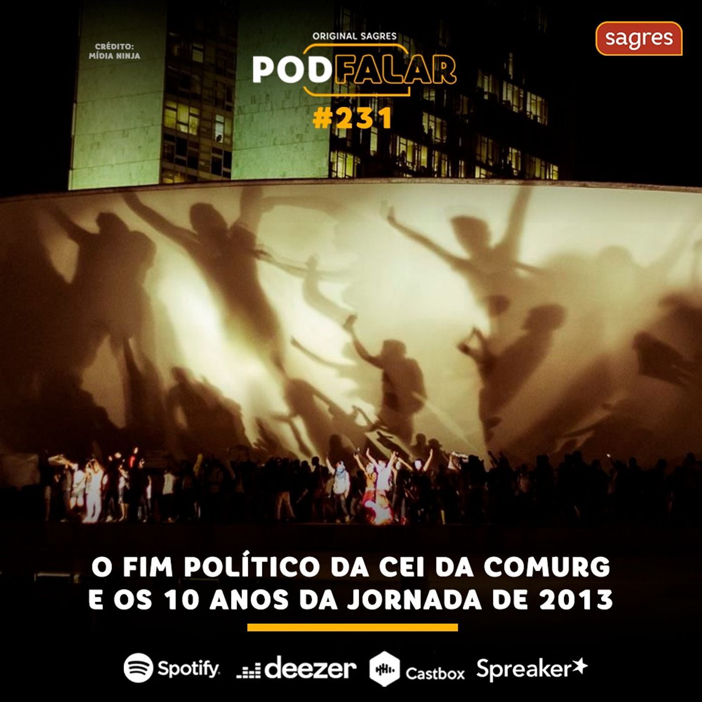 PodFalar #231 | O fim político da CEI da Comurg e os 10 anos da jornada de 2013 episode artwork