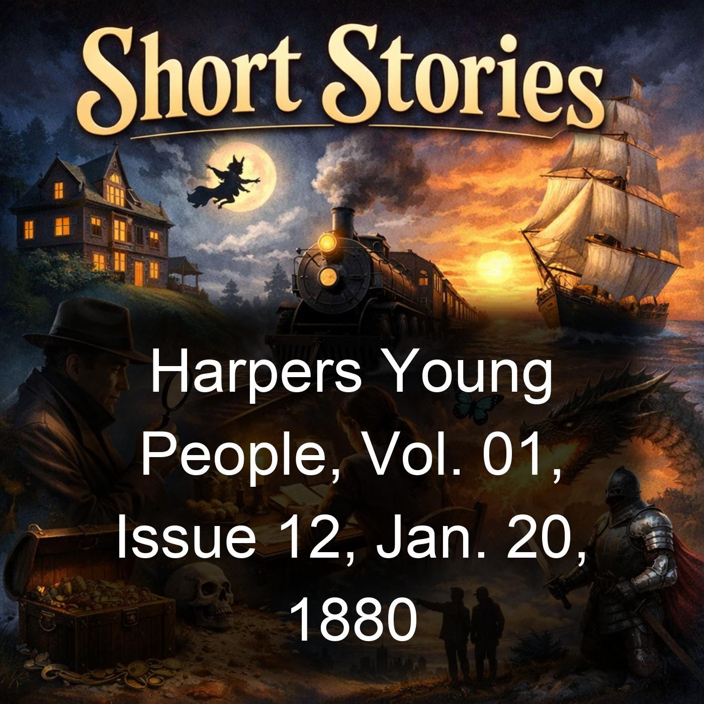 Harpers Young People, Vol. 01, Issue 12, Jan. 20, 1880 cover art