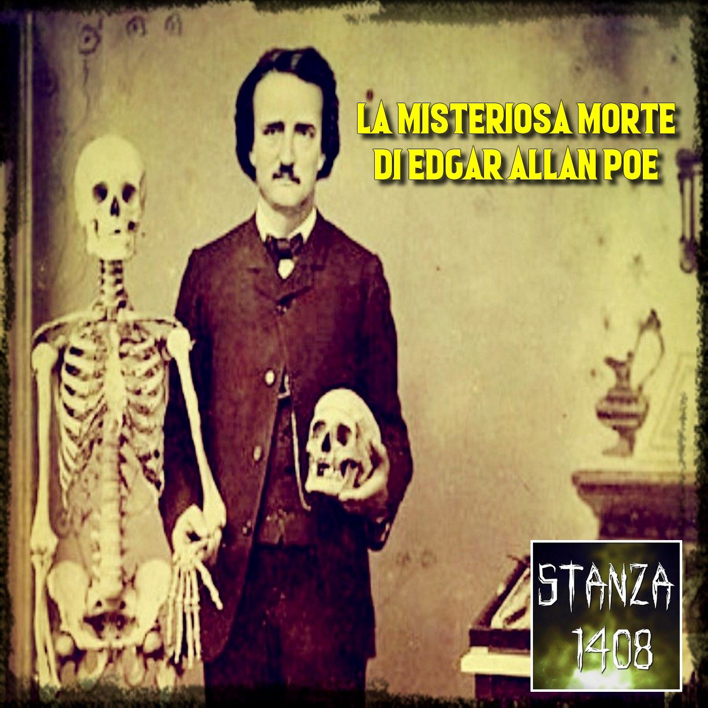 LA MISTERIOSA MORTE DI EDGAR ALLAN POE (Stanza 1408 Podcast) episode artwork