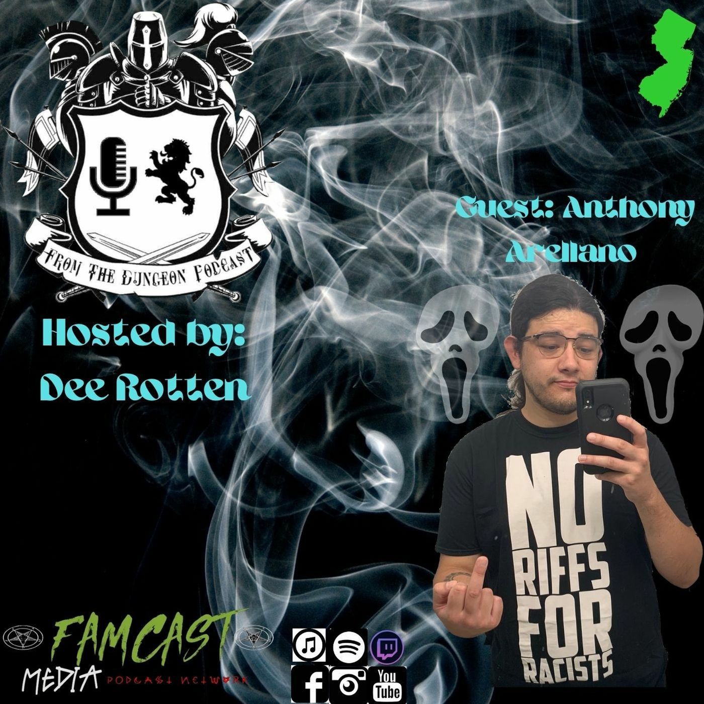 Anthony Arellano (Podcaster/Guitarist)