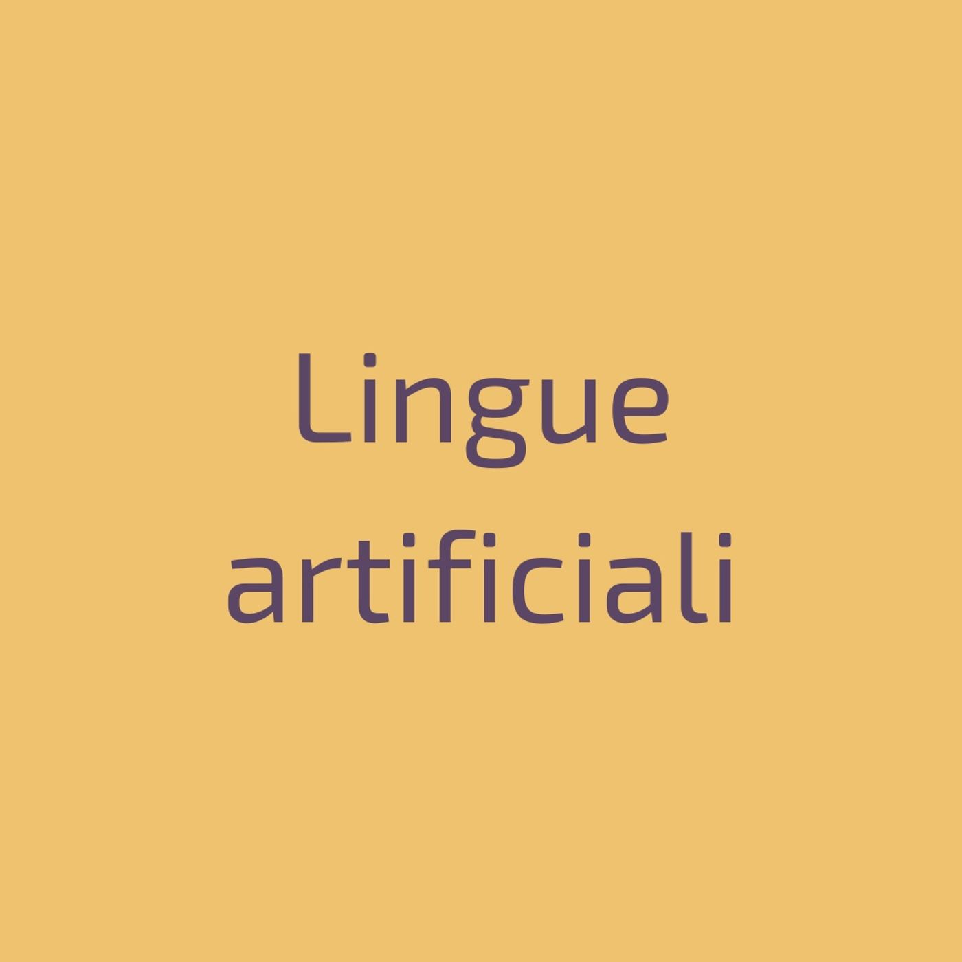 Peculiar Language - Lingue artificiali episode artwork