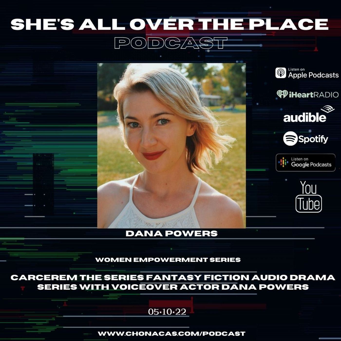 Carcerem The Series Fantasy Fiction Audio Drama Series with Voiceover Actor Dana Powers episode artwork