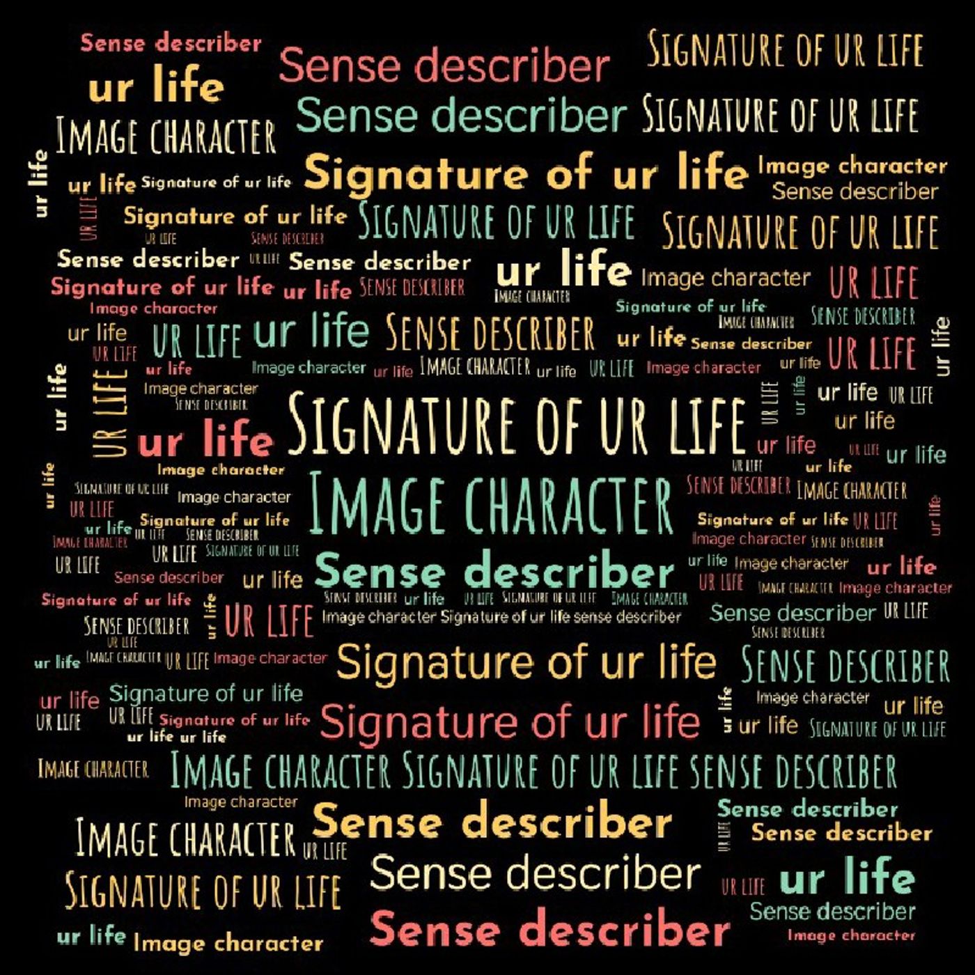 Image Character Signature of ur life Sense Describer episode artwork