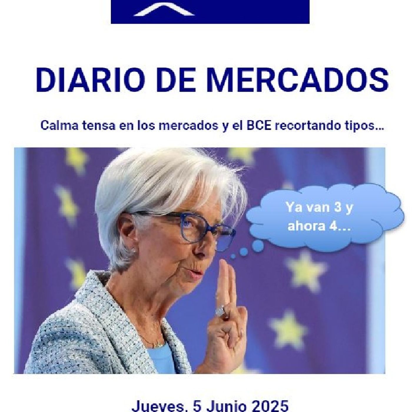 PODCAST en abierto DIARIO DE MERCADOS Jueves 5 Junio 2025 episode artwork