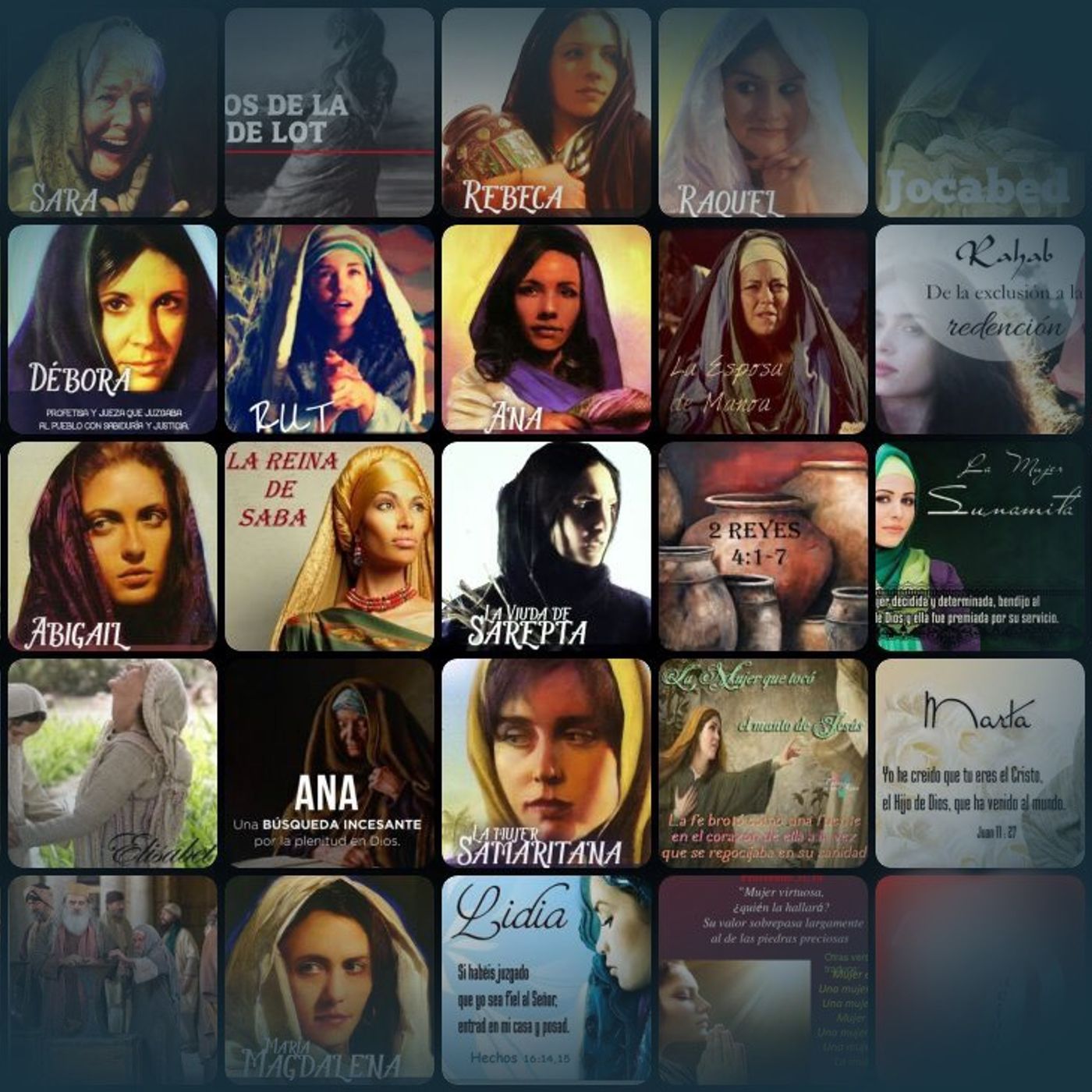 MUJERES DE LA BIBLIA 4ºB
