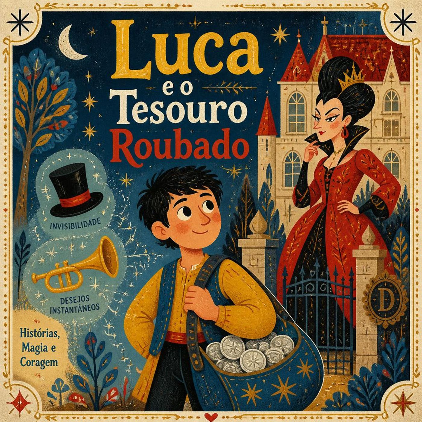 【Conto de Aventura】O Jovem Luca e a Duquesa Ladra de Tesouros