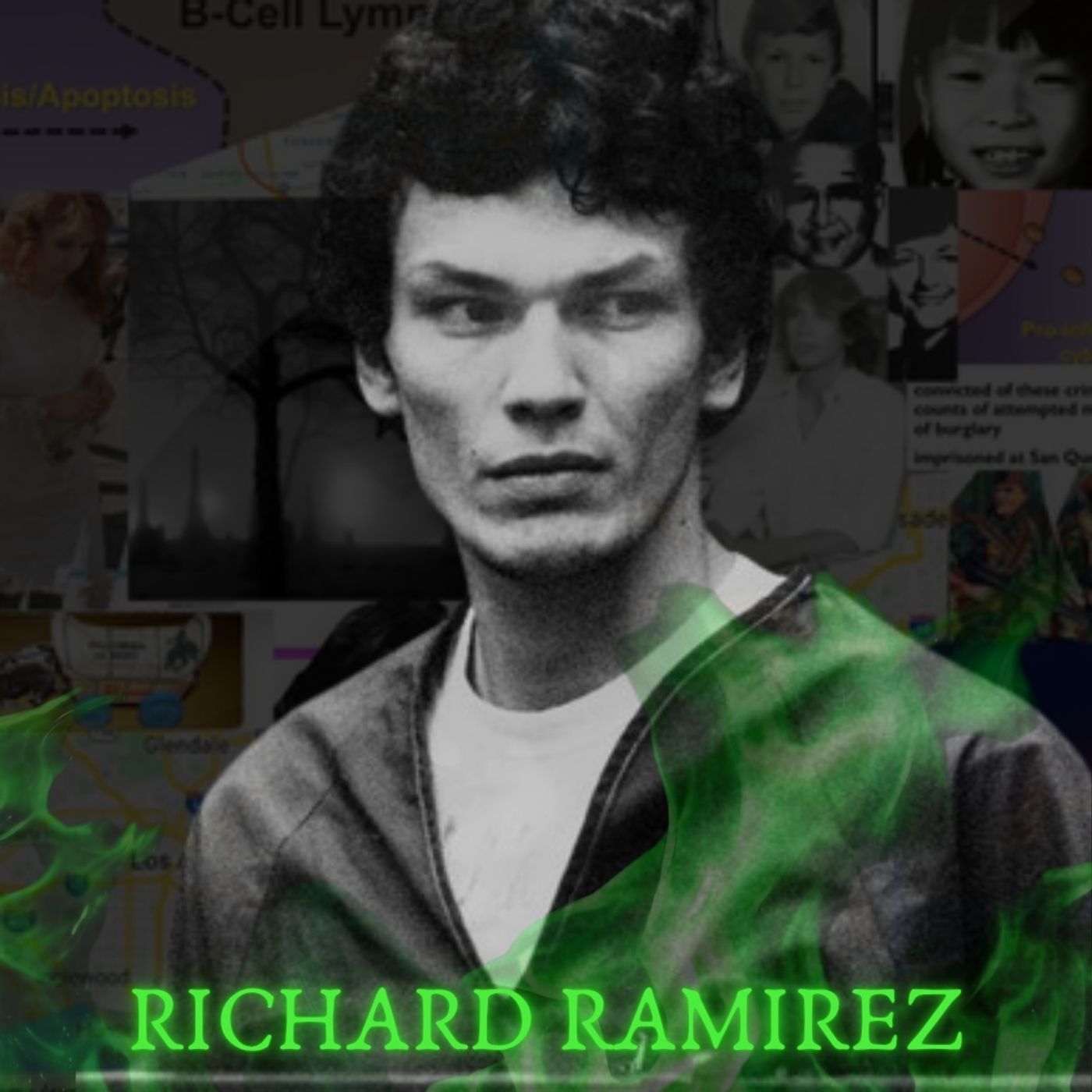 Richard Ramirez: The Night Stalker| La Fiamma Oscura Podcast episode artwork