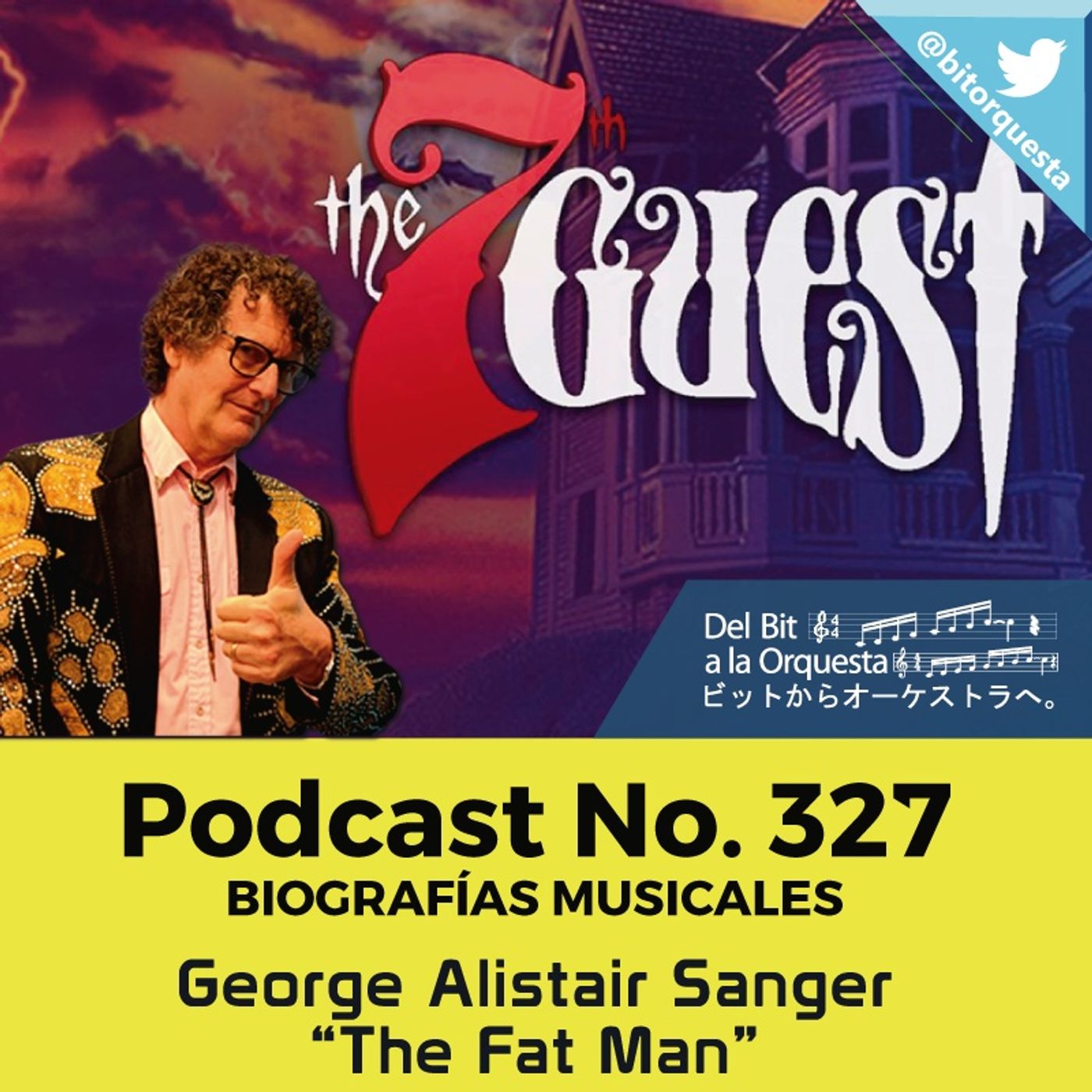 327 -  George Alistair Sanger, The Fat Man, Biografías Musicales episode artwork