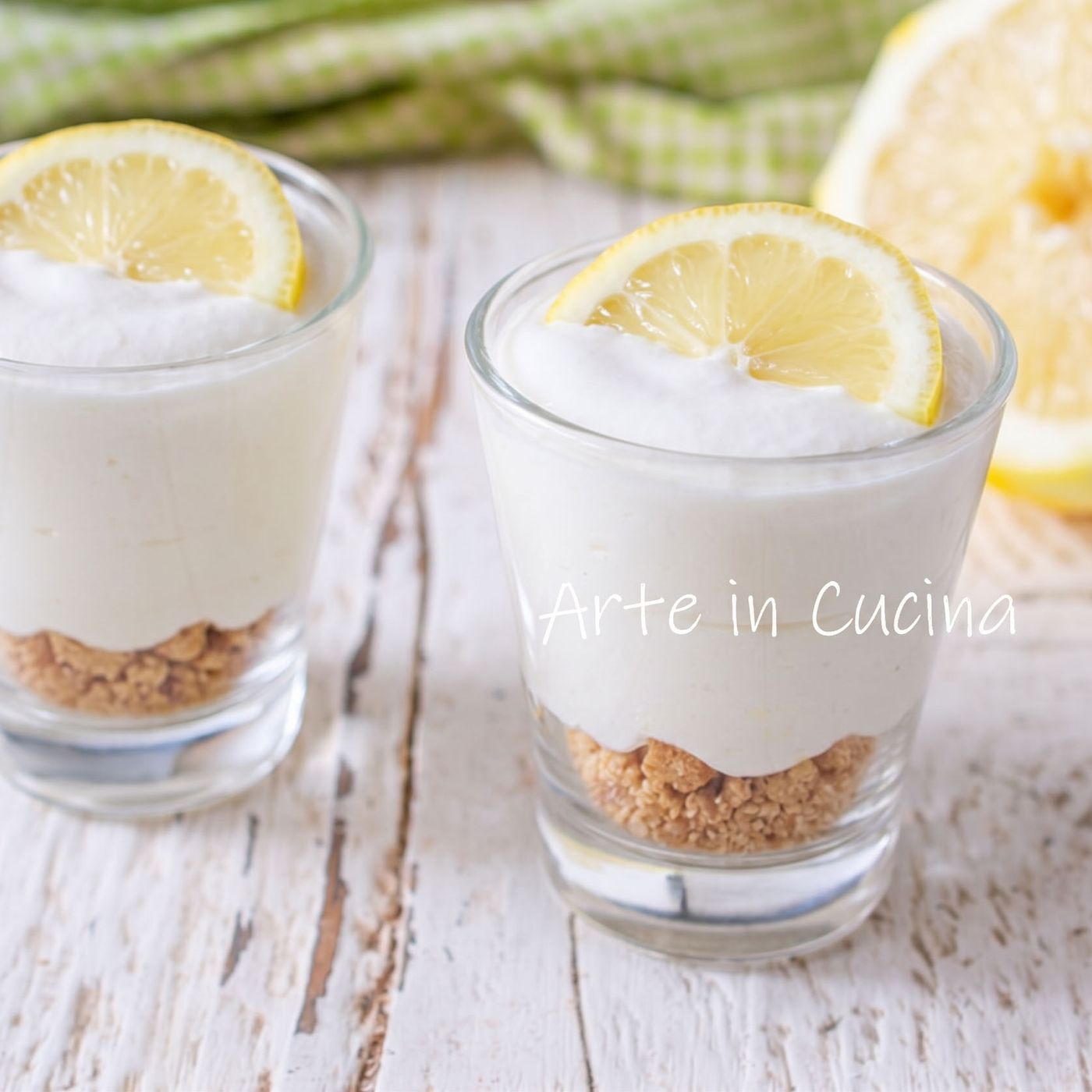 MOUSSE di LIMONI CREMOSA al cucchiaio