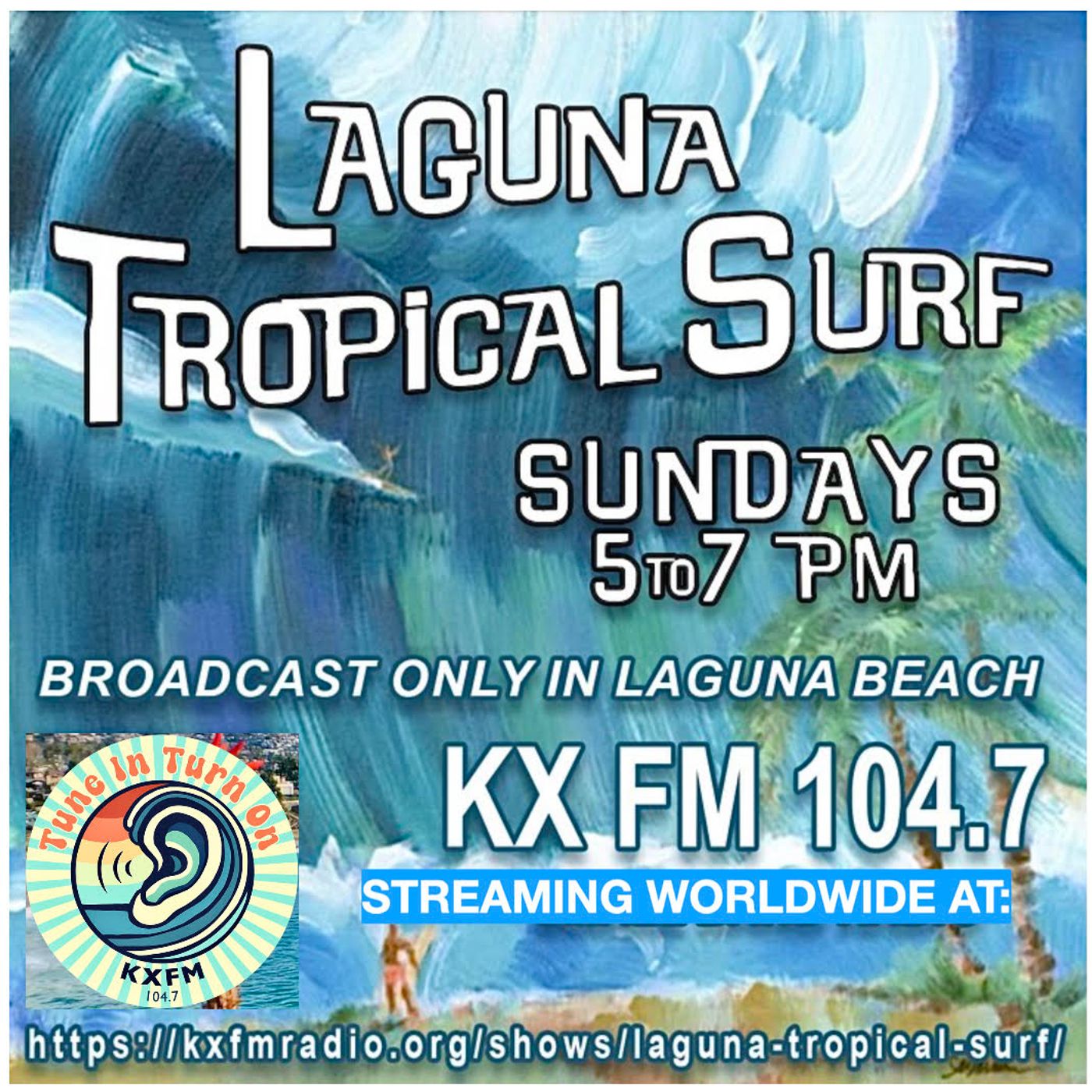Guest Hosts Don Leach and Chad Gibbs on Laguna Tropical Surf 8-10-25 episode artwork