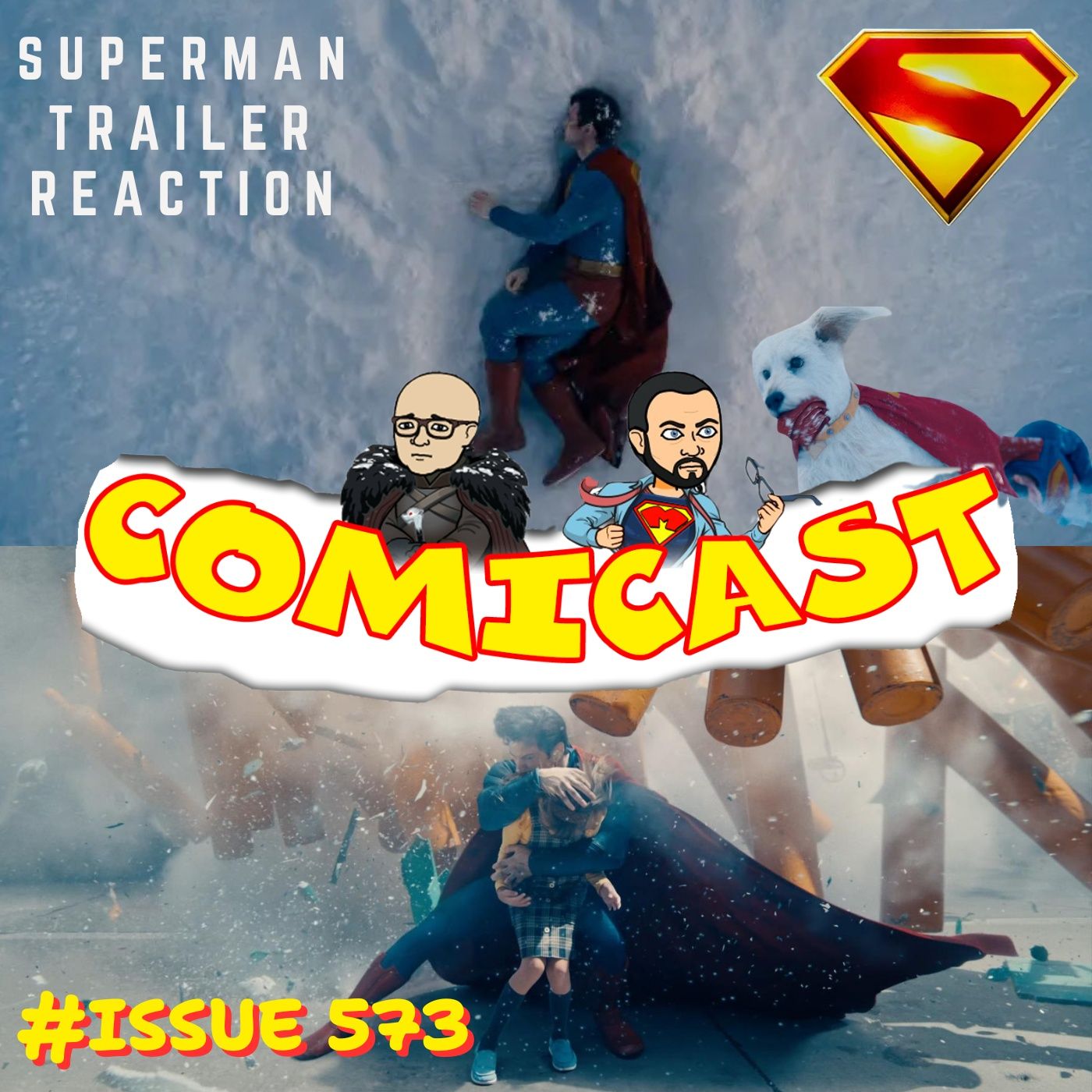 Issue 573: Superman Trailer Reaction