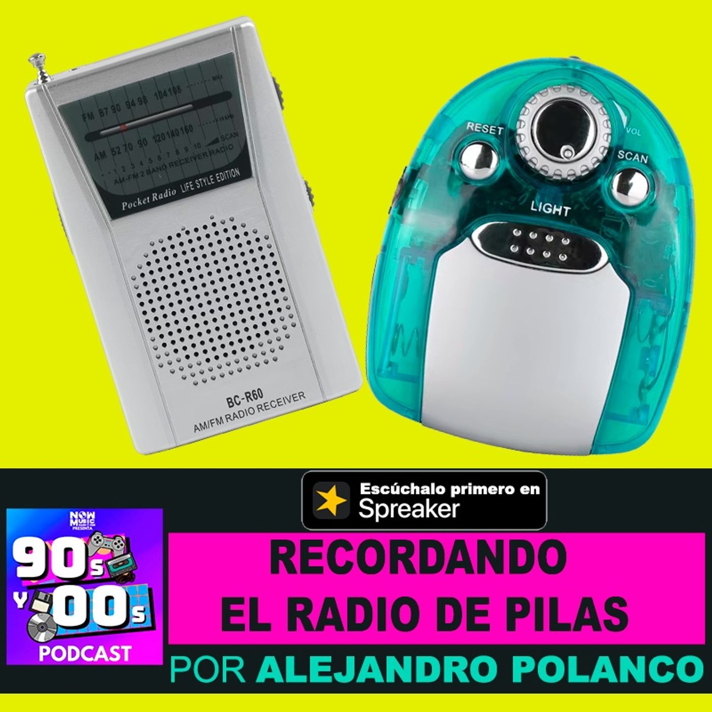 Recordando la Radio de Pilas (de bolsillo) en los 90s y 00s