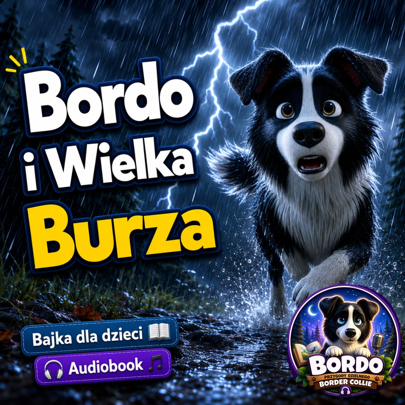 ⛈️Bordo i Wielka Burza _ Niezapomniana Bajka Do Słuchania Dla Dzieci 🐾 episode artwork