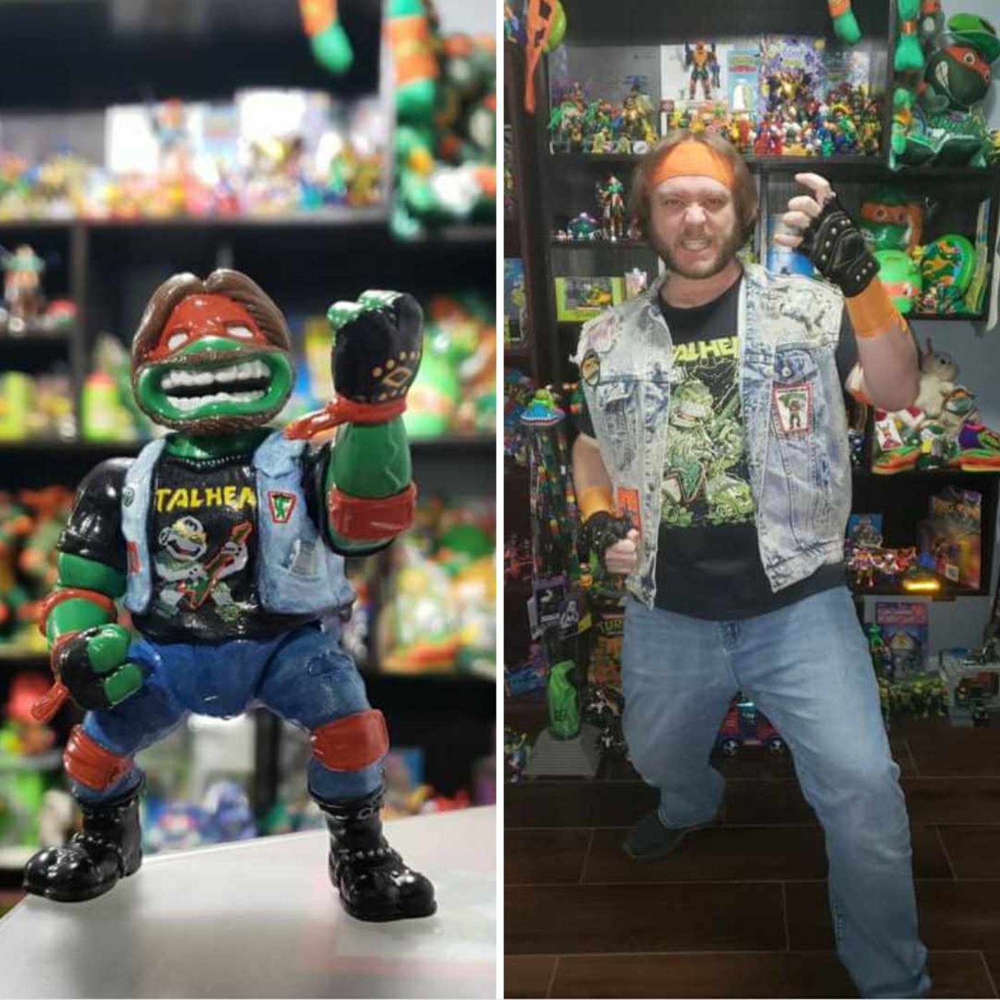 Benjamin Baldwin Rocker Turtle collector and one Cool Kid! episode artwork