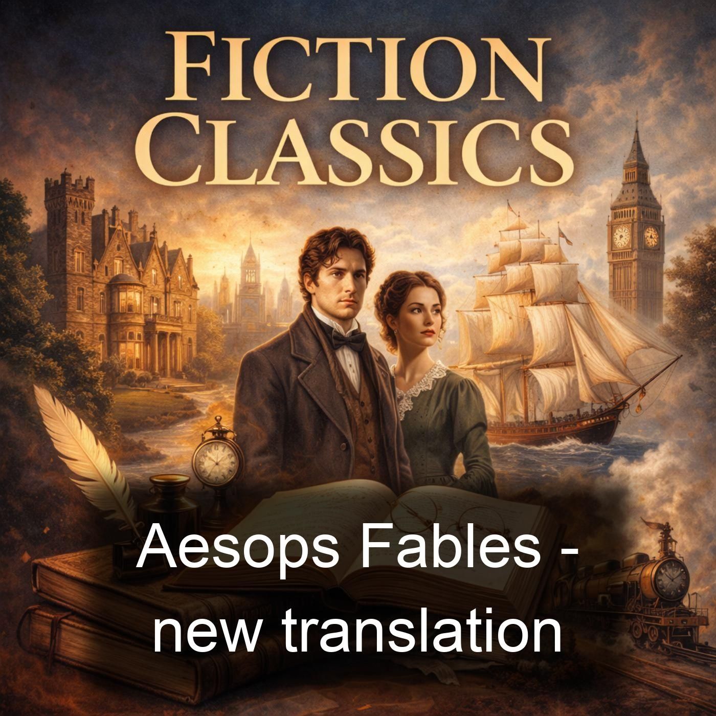 Aesops Fables - new translation cover art