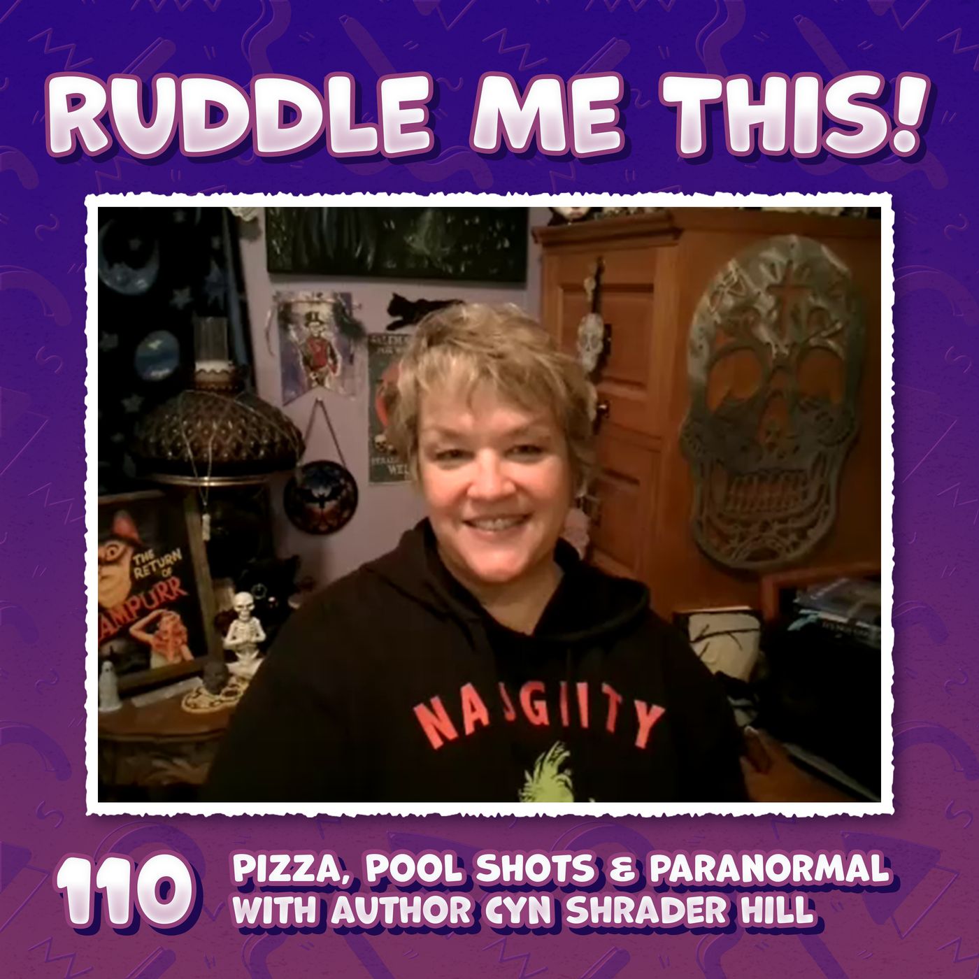 110. Pizza, Pool Shots & Paranormal - Cyn Shrader Hill's Tiny Joys