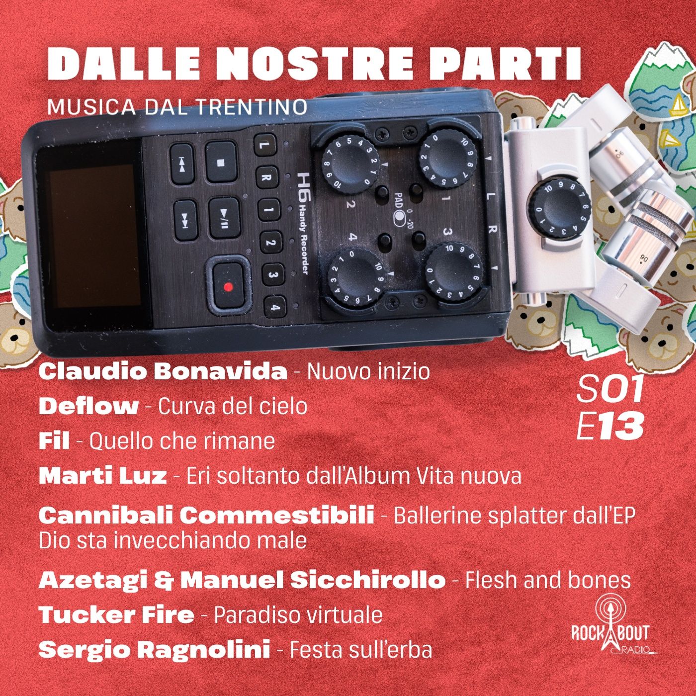 S02E13 - Claudio Bonavida, Deflow, Fil, Marti Luz, Cannibali Commestibili, Azetagi con Manuel Sicchirollo, Tucker Fire e Sergio Ragnolini episode artwork
