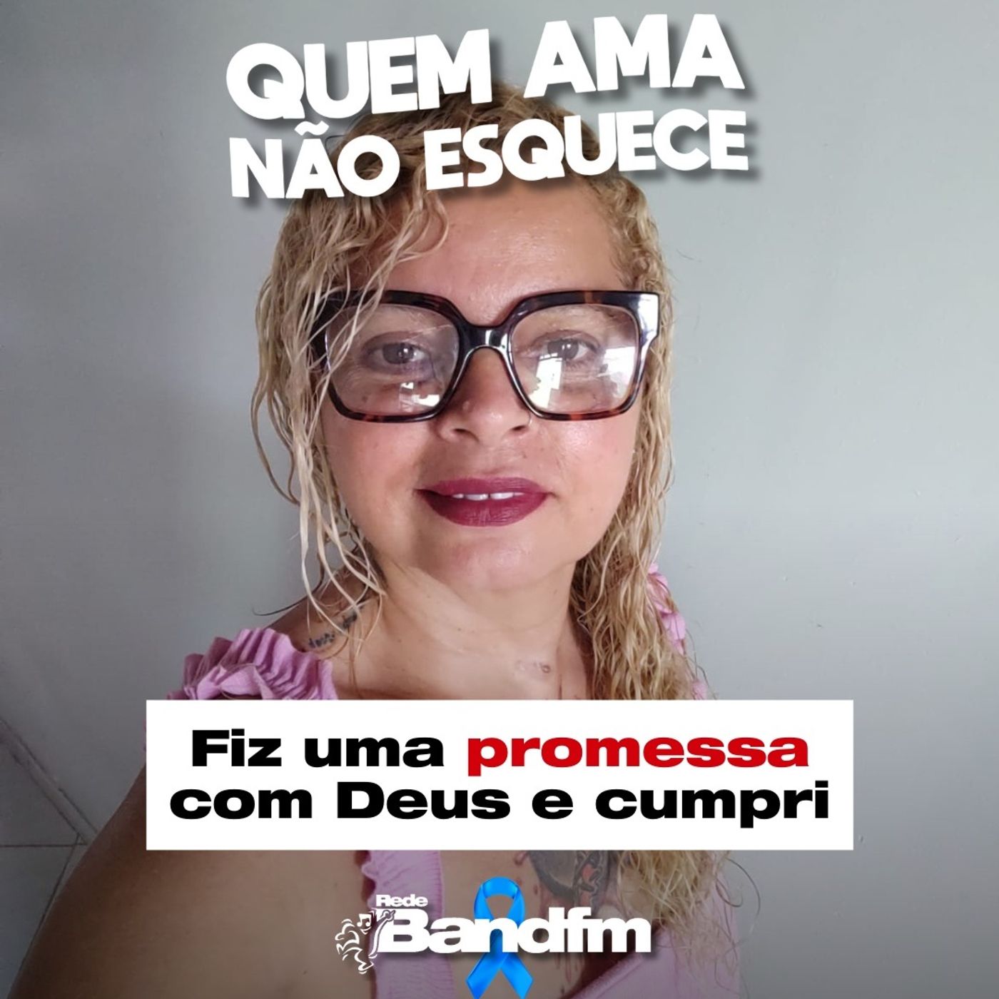 FIZ UMA PROMESSA COM DEUS E CUMPRI - HISTÓRIA DA NÚBIA | QUEM AMA NÃO ESQUECE 07/11/25