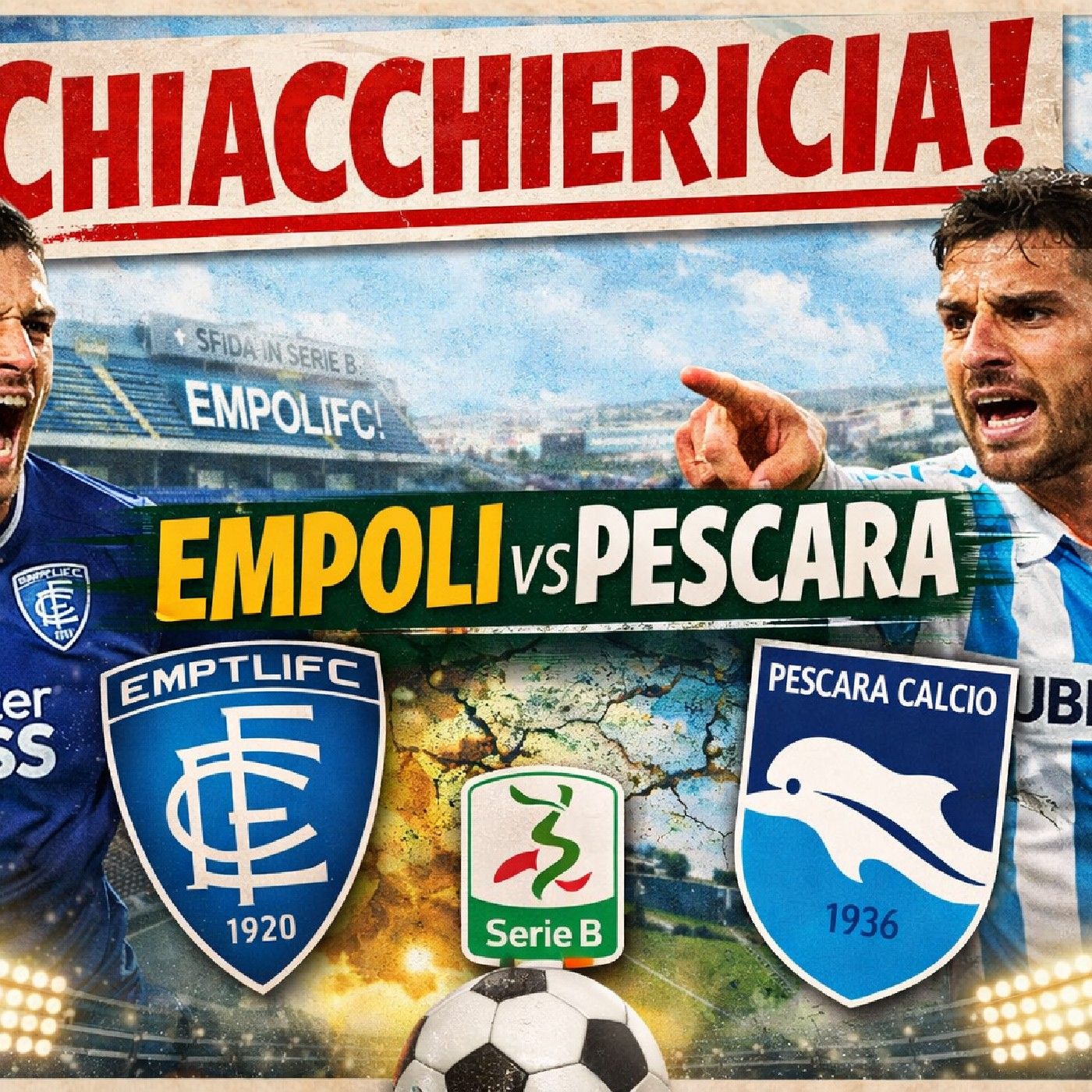 🔴CHIACCHIERICCIA  - 🔴RasSegnA  &  Pre Partita Empoli - Pescara Calcio episode artwork