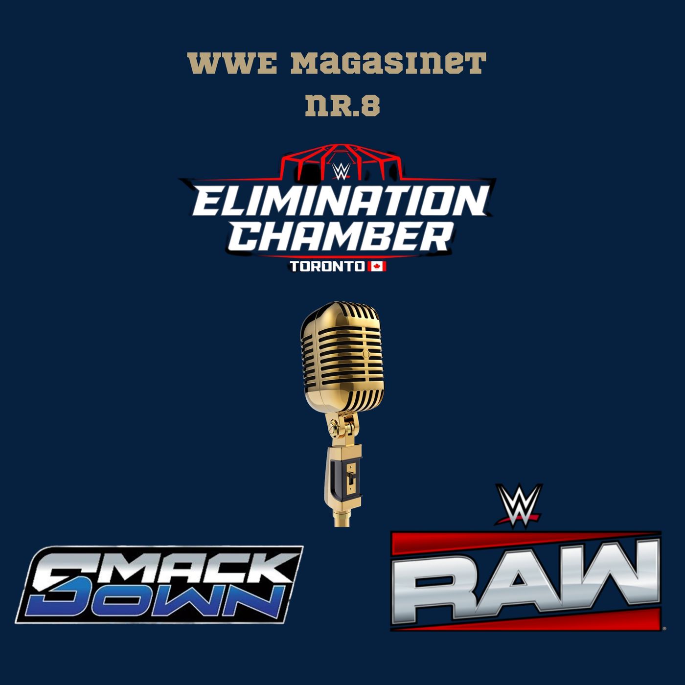 95. WWE Magasinet nr. 8: Ugens Smackdown, Raw og lidt Elimination chamber predictions episode artwork