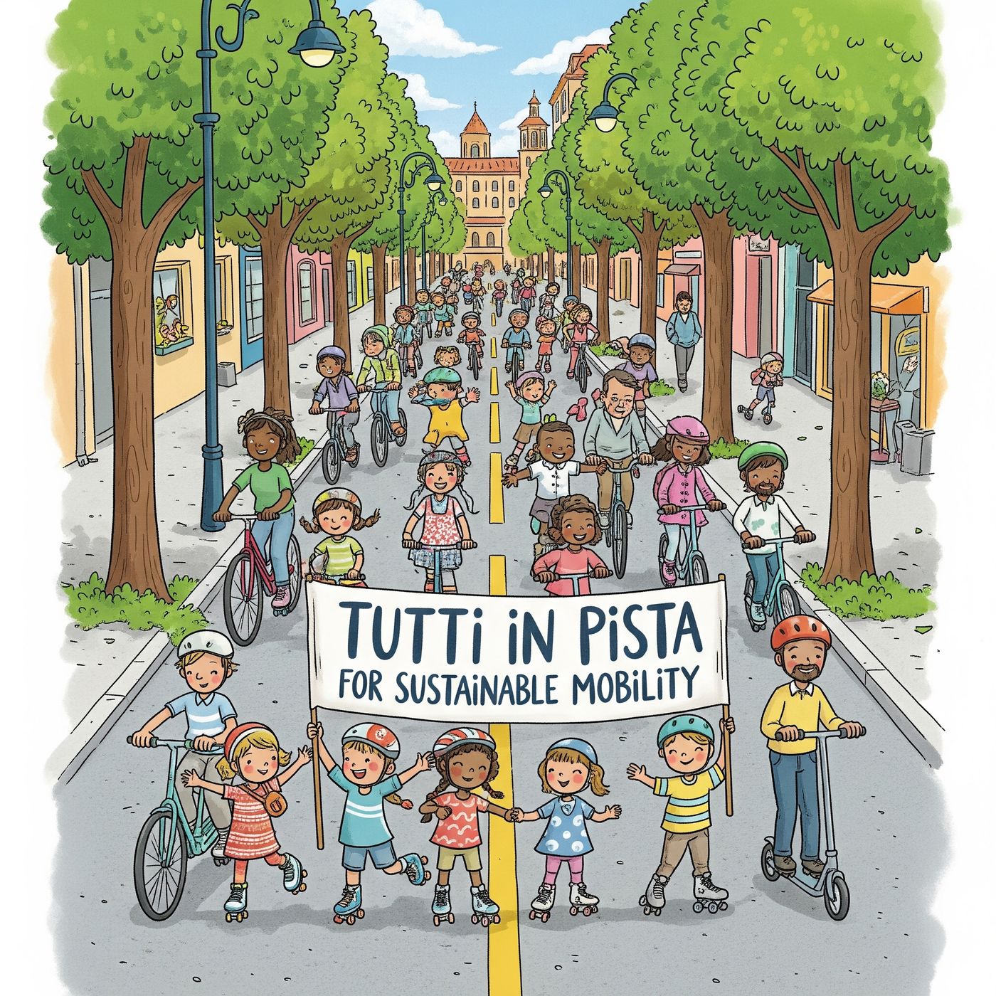 “Tutti in pista” episode artwork