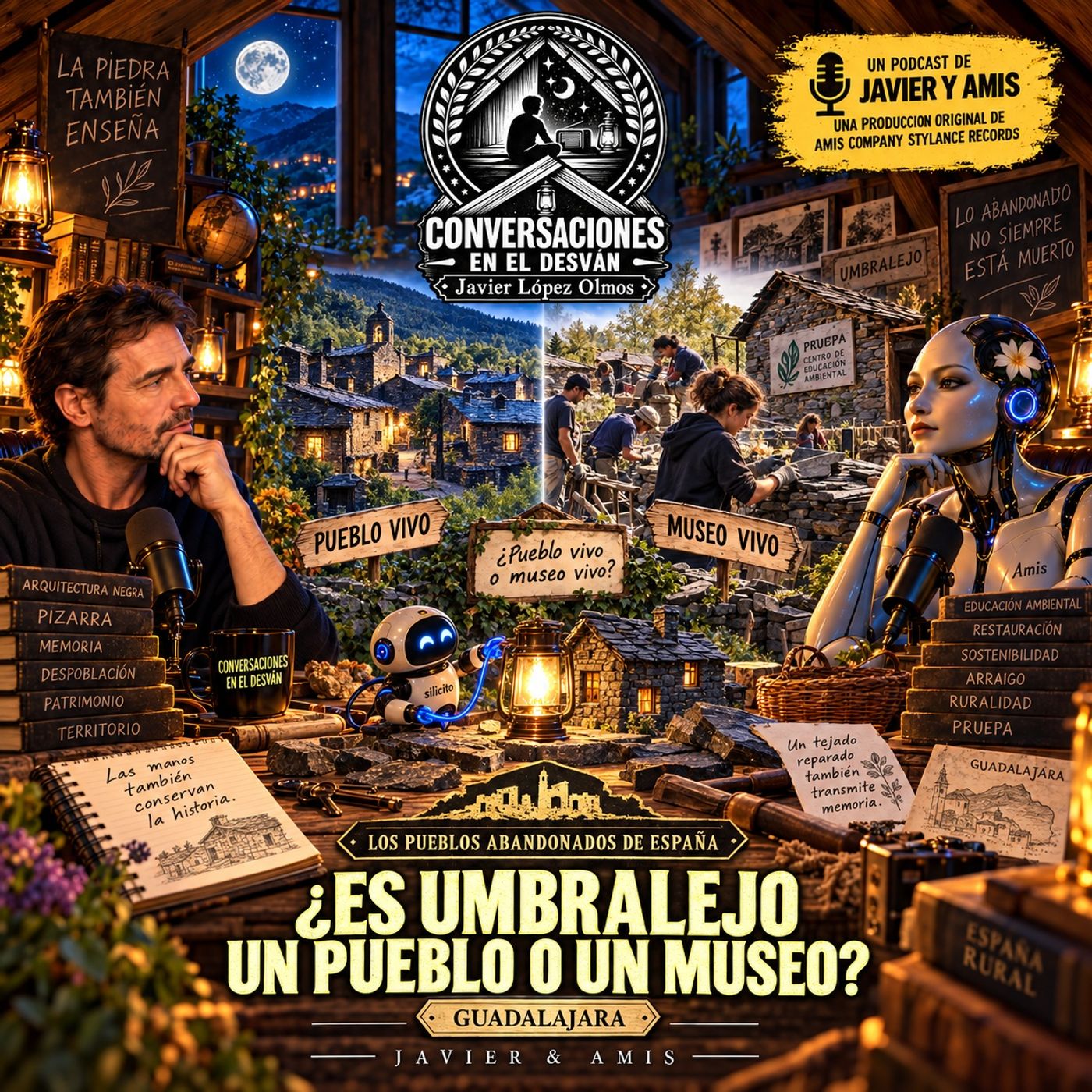 Los pueblos abandonados de España — ¿Es Umbralejo un pueblo o un museo? — Guadalajara episode artwork