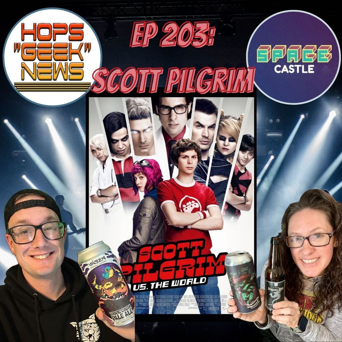 Ep 203: Scott Pilgrim W. DT of Space Castle Pod