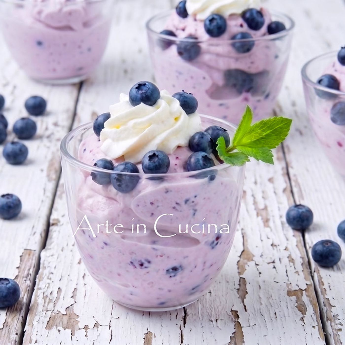 FROZEN YOGURT ai MIRTILLI