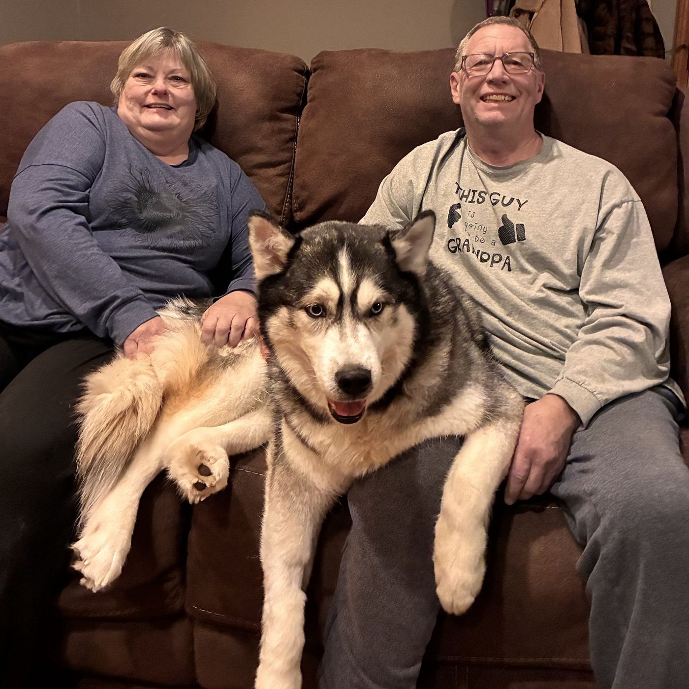 Woodstock family adopts husky rescued from icy pond episode artwork
