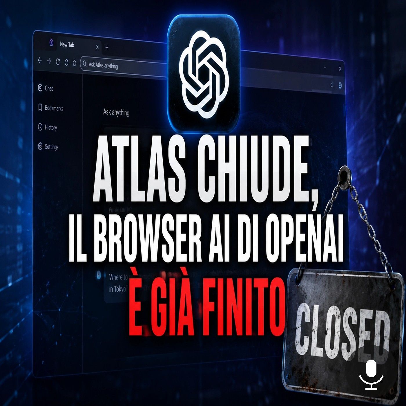 Atlas chiude, il browser AI di OpenAI dura meno di un anno episode artwork