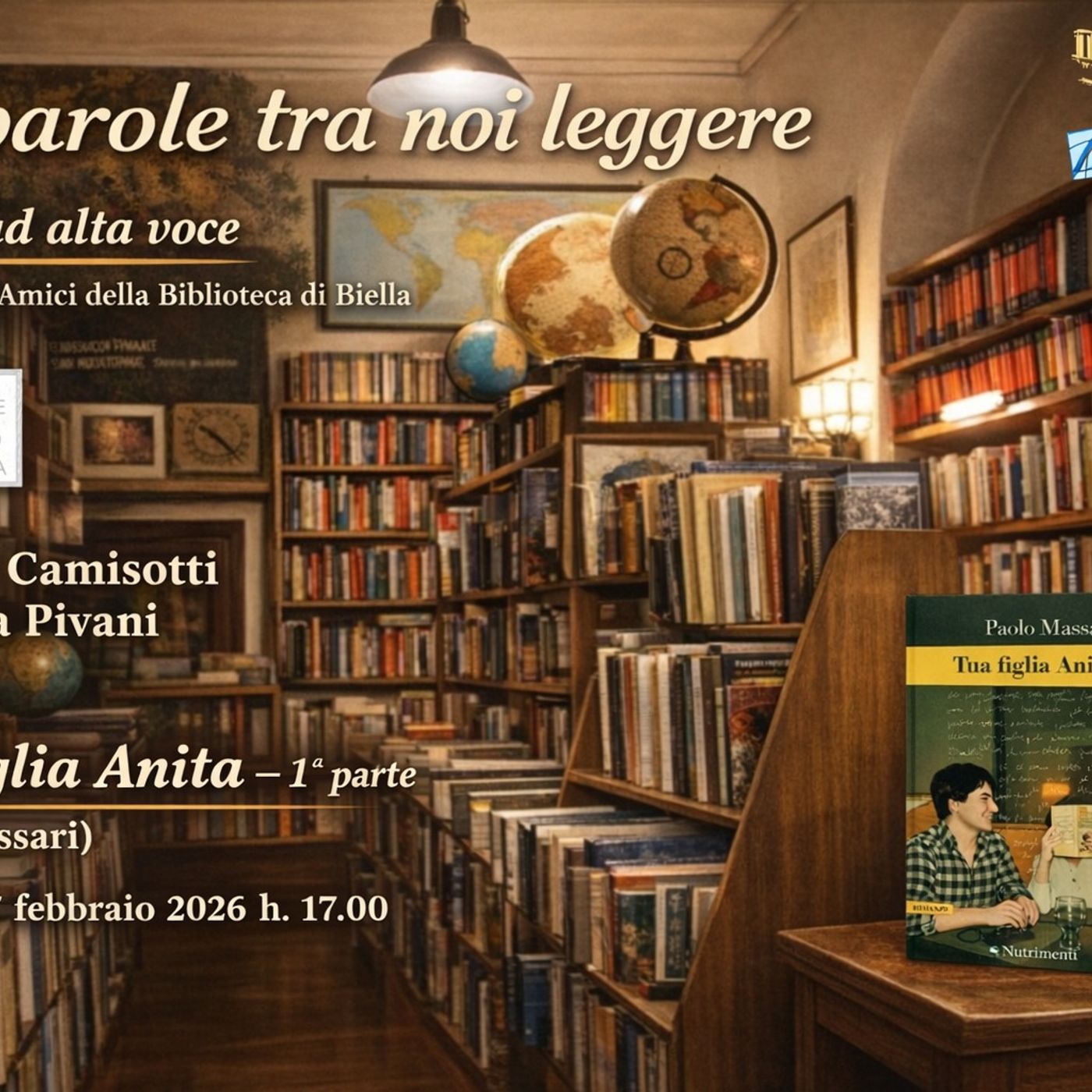Le  parole tra noi leggere i libri ad alta voce - Mi figlia Anita   prima puntata episode artwork