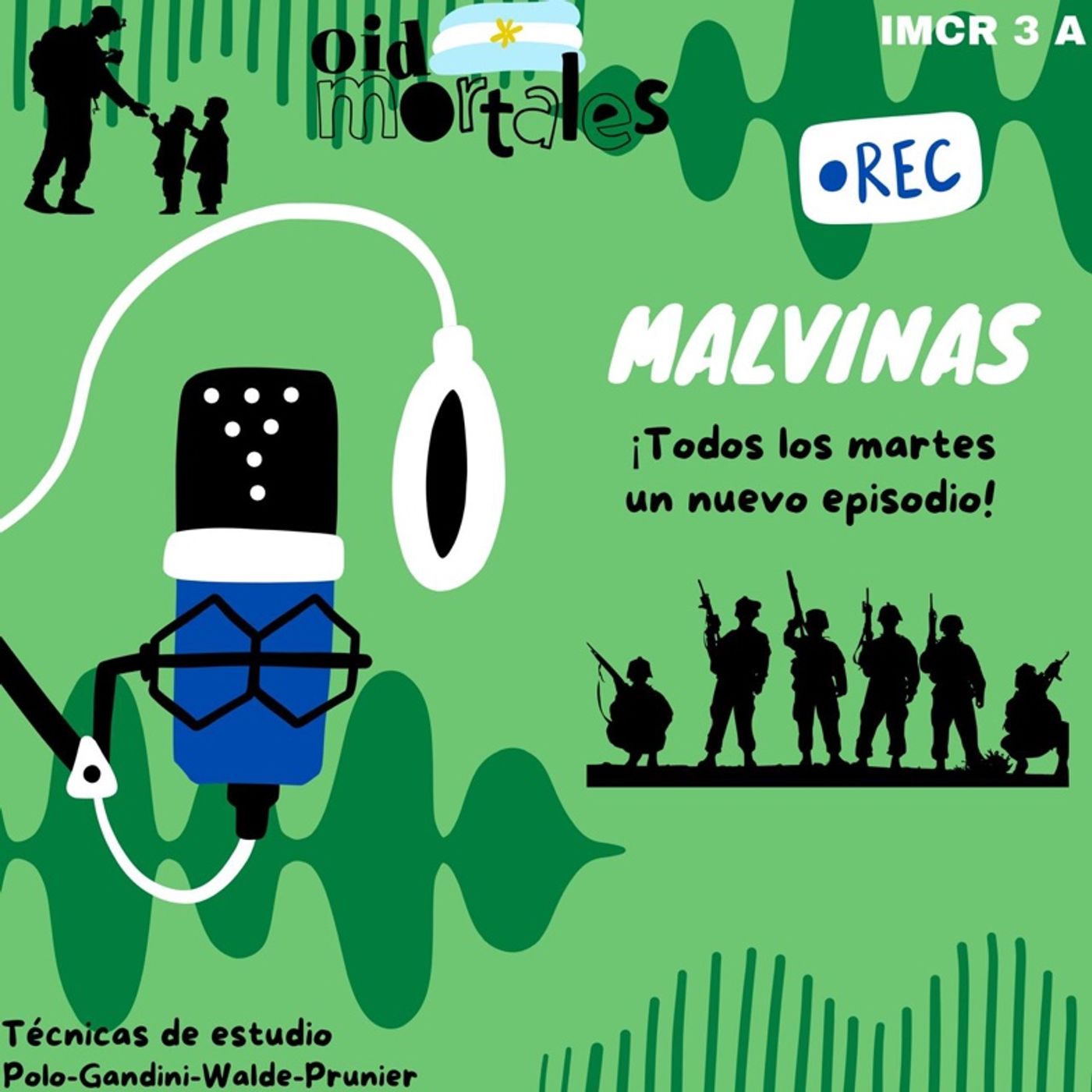 Guerra de Malvinas Postcast episode artwork