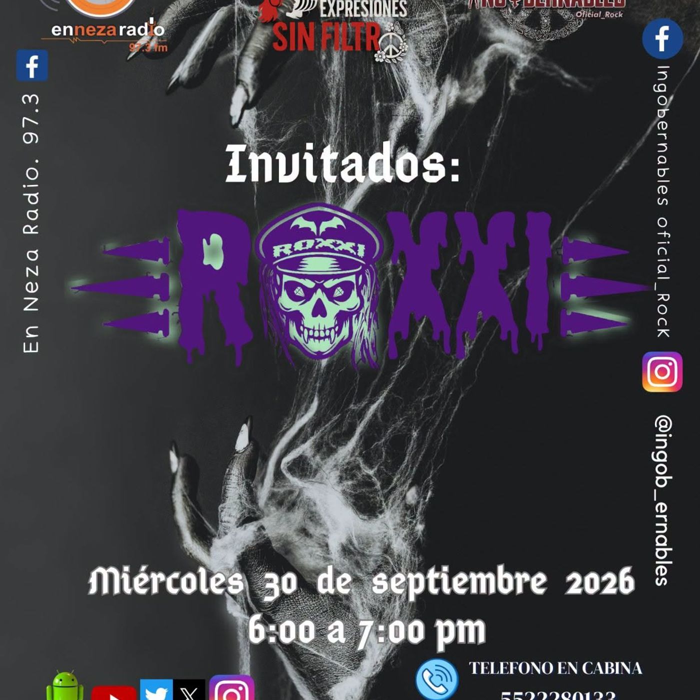 Roxxi banda de Heavy Metal mexicano EXPRESIONES SIN FILTRO episode artwork